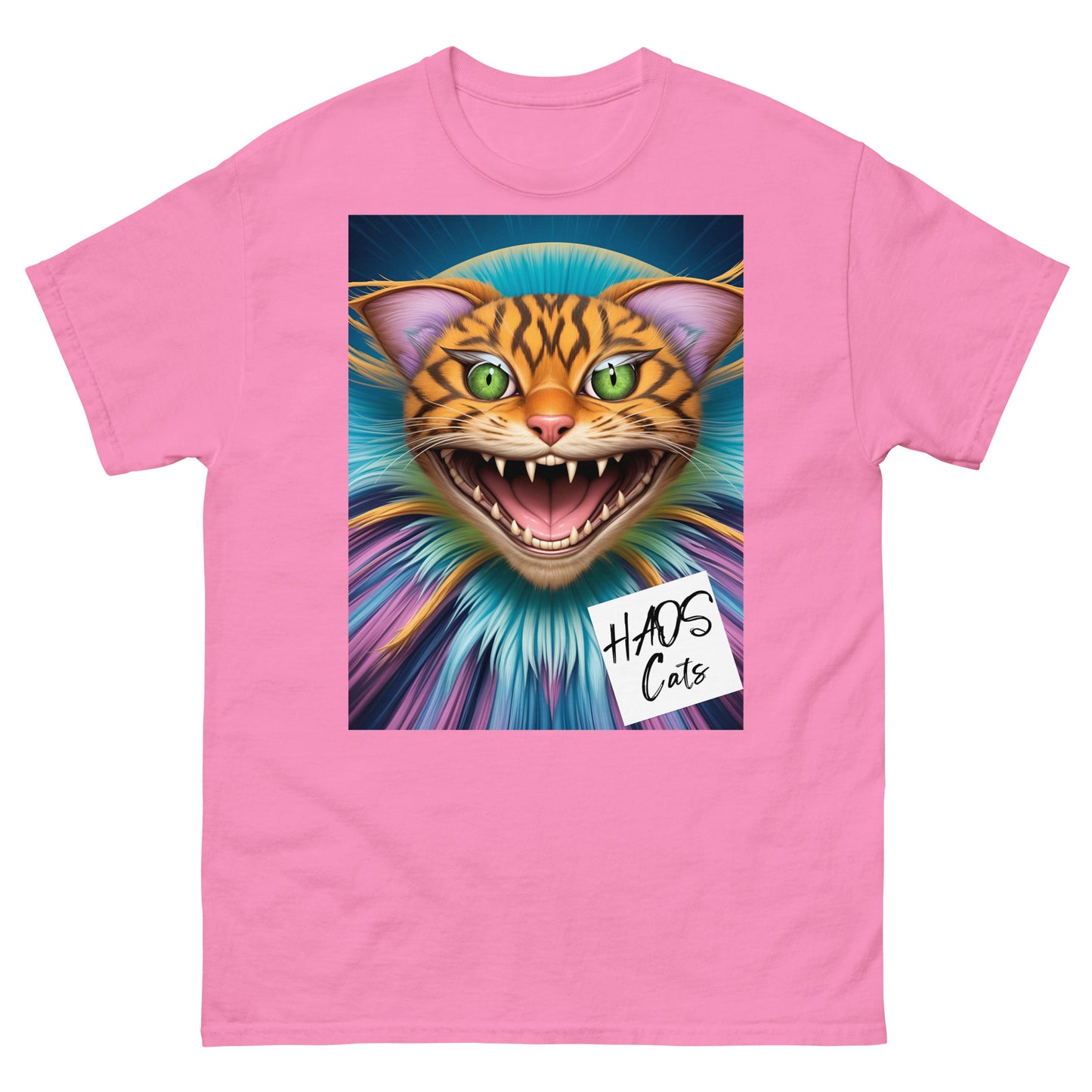 Men's classic tee. Collection - HAOS Cats, Design - ANDRBEL STUDIO