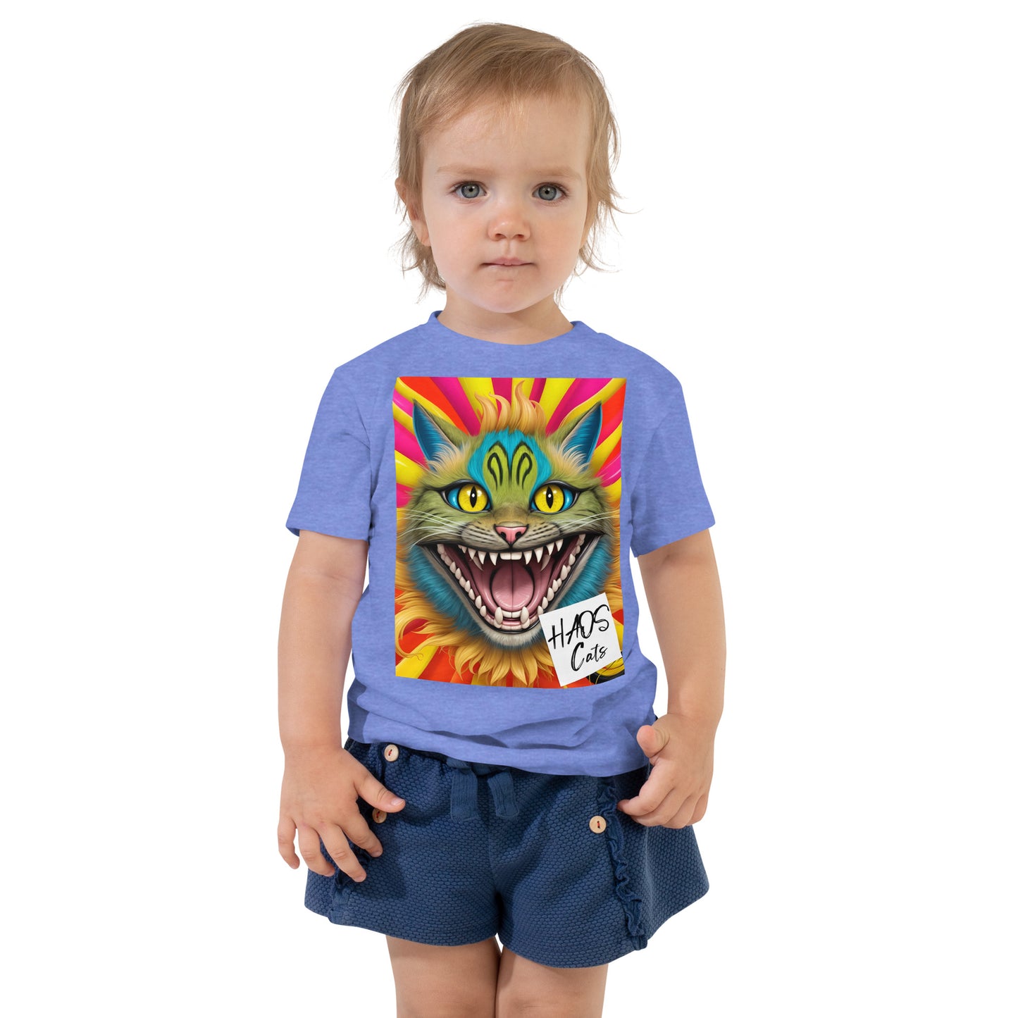 Toddler Short Sleeve Tee. Collection - HAOS Cats, Design - ANDRBEL STUDIO