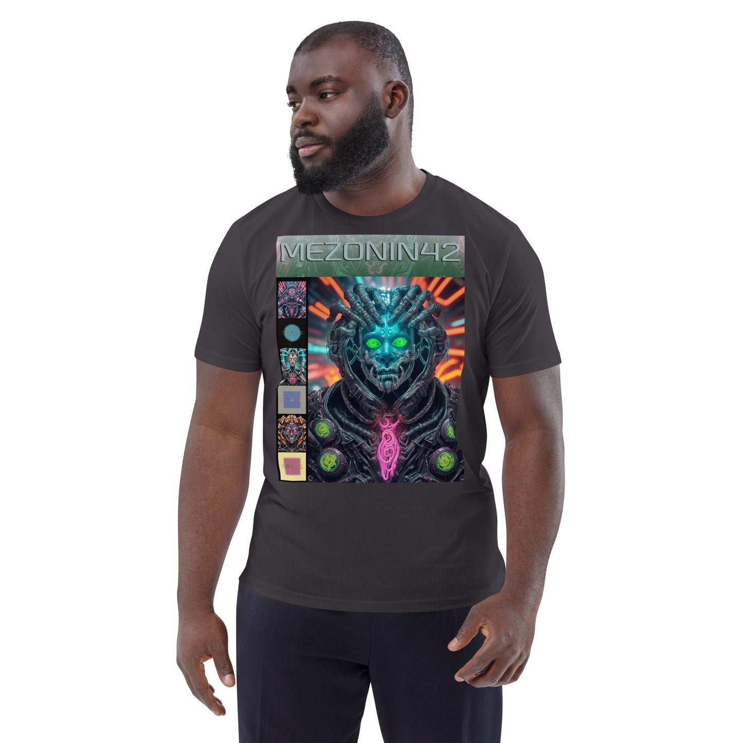 Unisex organic cotton t-shirt. Collection - MEZONIN 42, Design - ANDRBEL STUDIO