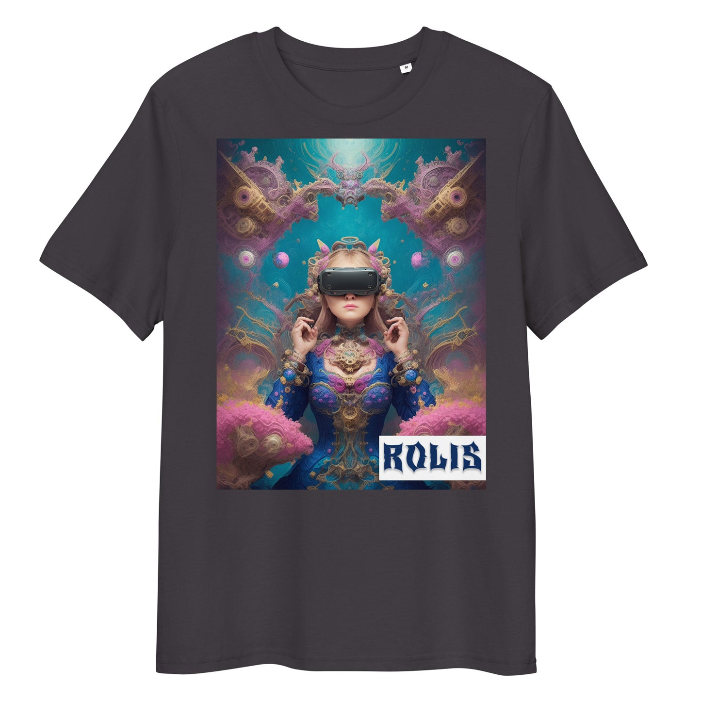 T-shirt unisex in cotone biologico. Collezione - ROLIS, Design - ANDRBEL STUDIO