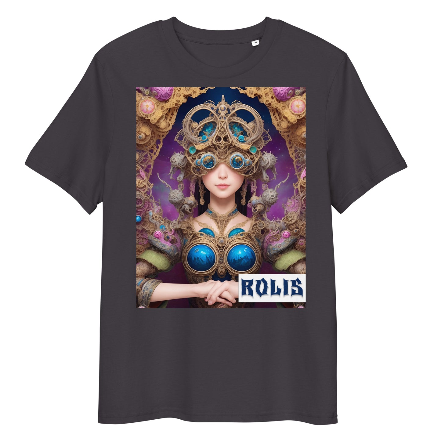 T-shirt unisex in cotone biologico. Collezione - ROLIS, Design - ANDRBEL STUDIO