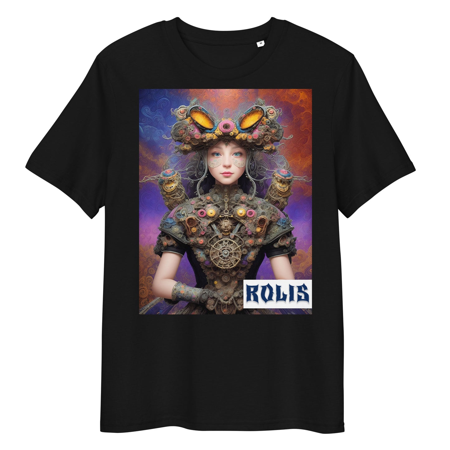 T-shirt unisex in cotone biologico. Collezione - ROLIS, Design - ANDRBEL STUDIO