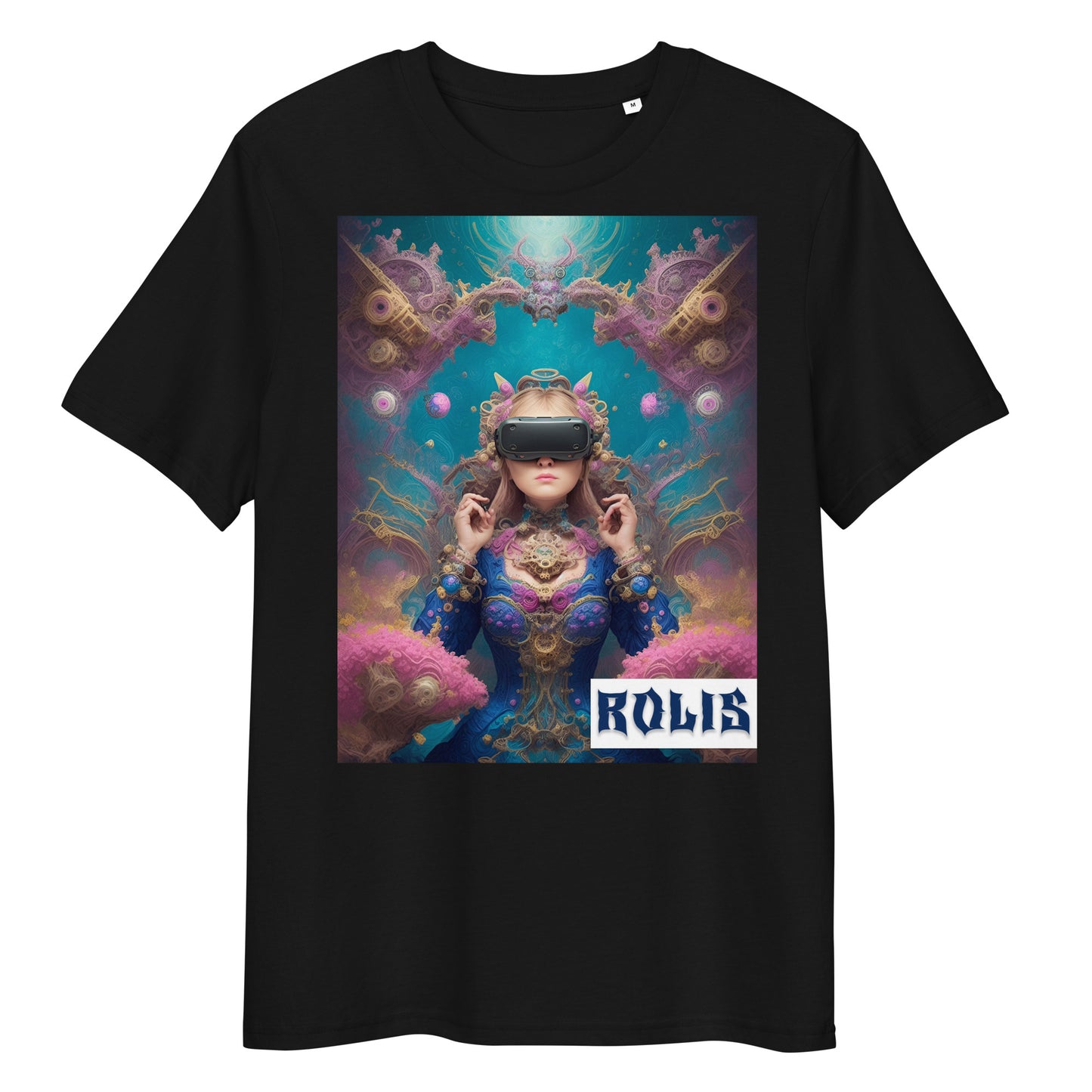 T-shirt unisex in cotone biologico. Collezione - ROLIS, Design - ANDRBEL STUDIO