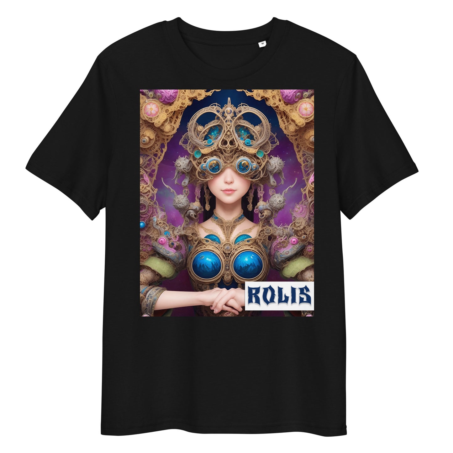 T-shirt unisex in cotone biologico. Collezione - ROLIS, Design - ANDRBEL STUDIO