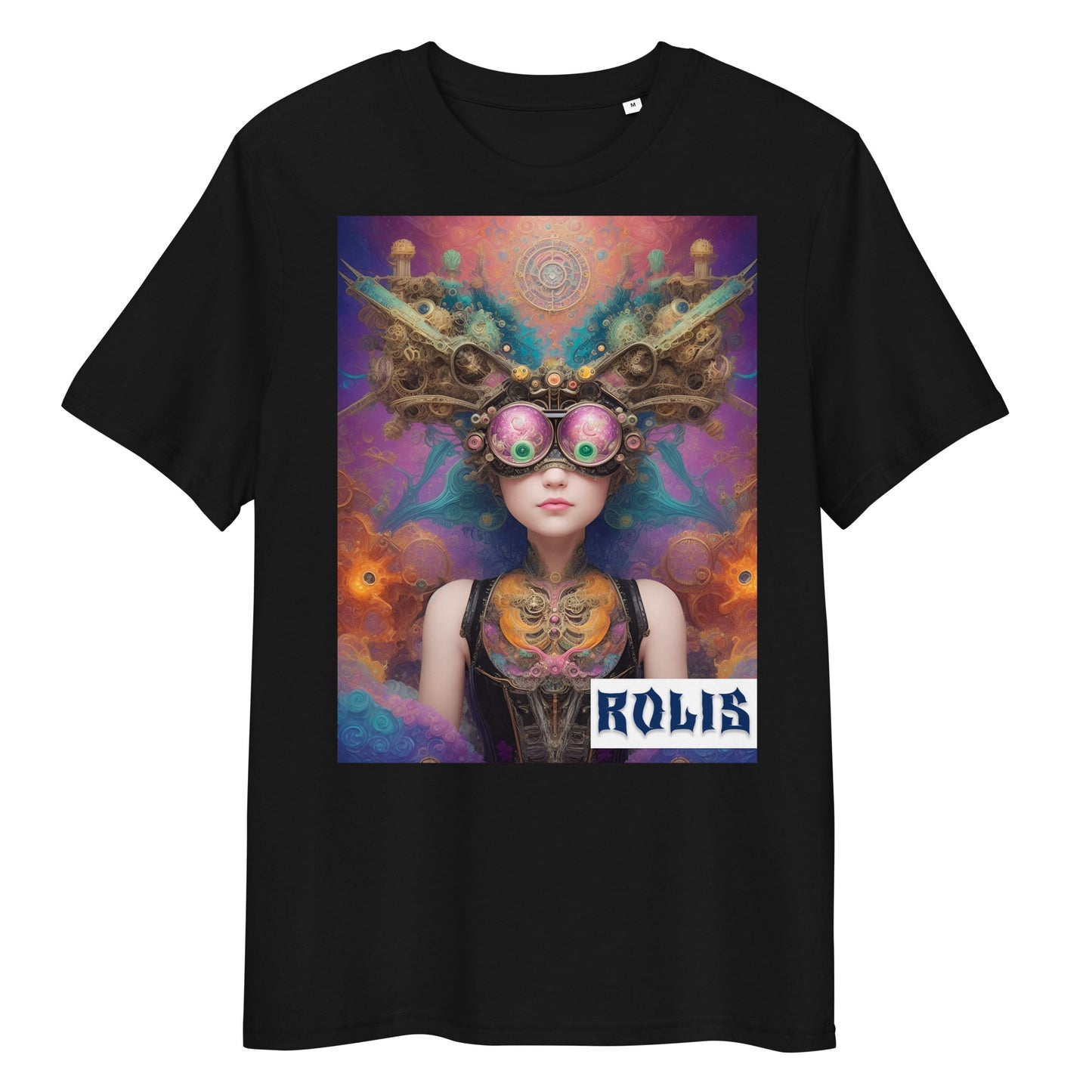 T-shirt unisex in cotone biologico. Collezione - ROLIS, Design - ANDRBEL STUDIO