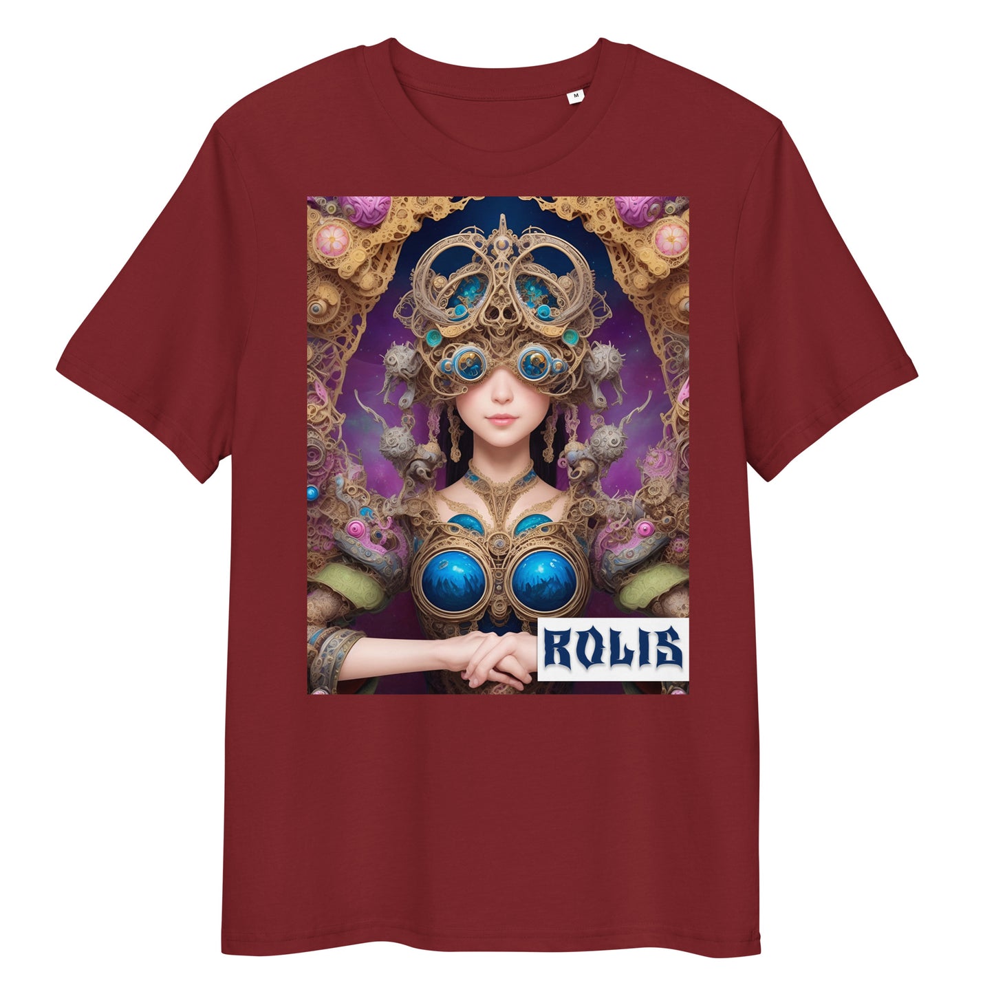 T-shirt unisex in cotone biologico. Collezione - ROLIS, Design - ANDRBEL STUDIO