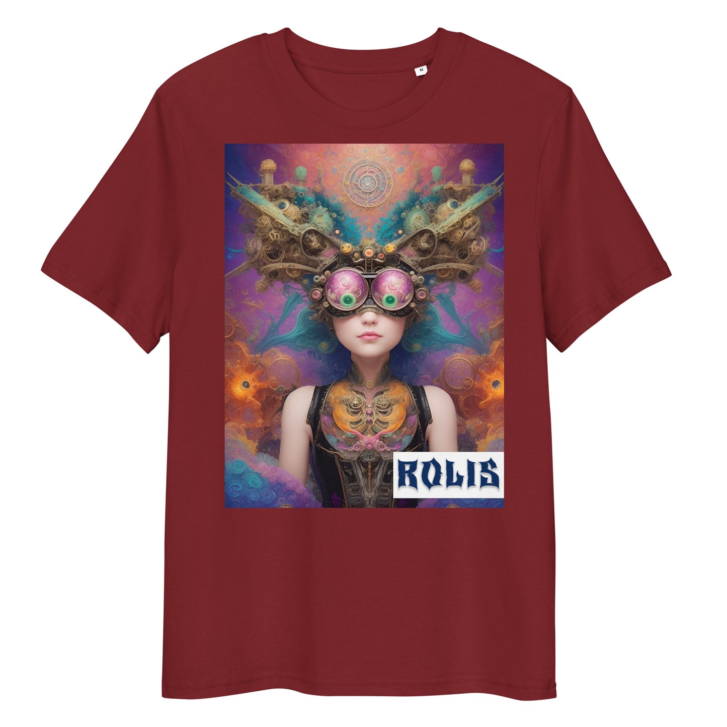 T-shirt unisex in cotone biologico. Collezione - ROLIS, Design - ANDRBEL STUDIO