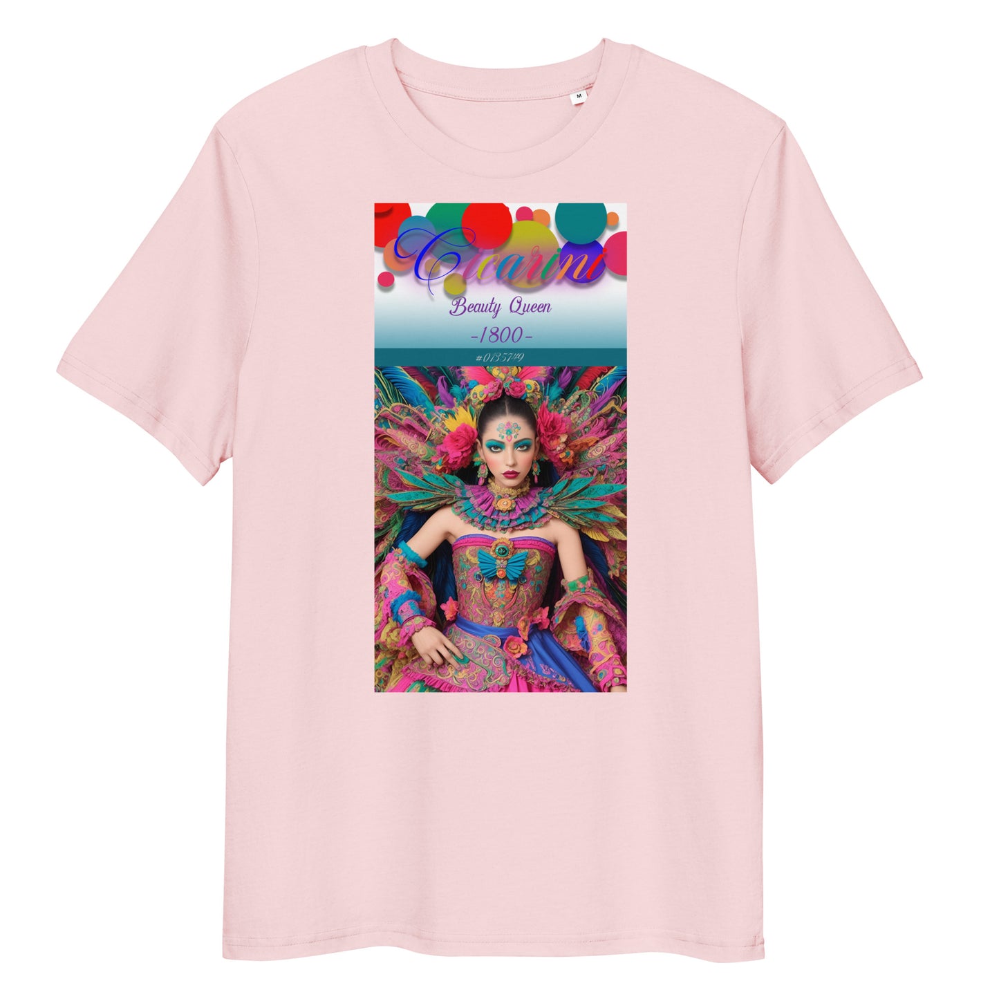 T-shirt unisex in cotone biologico. Collezione - Cicarini, Design - ANDRBEL STUDIO