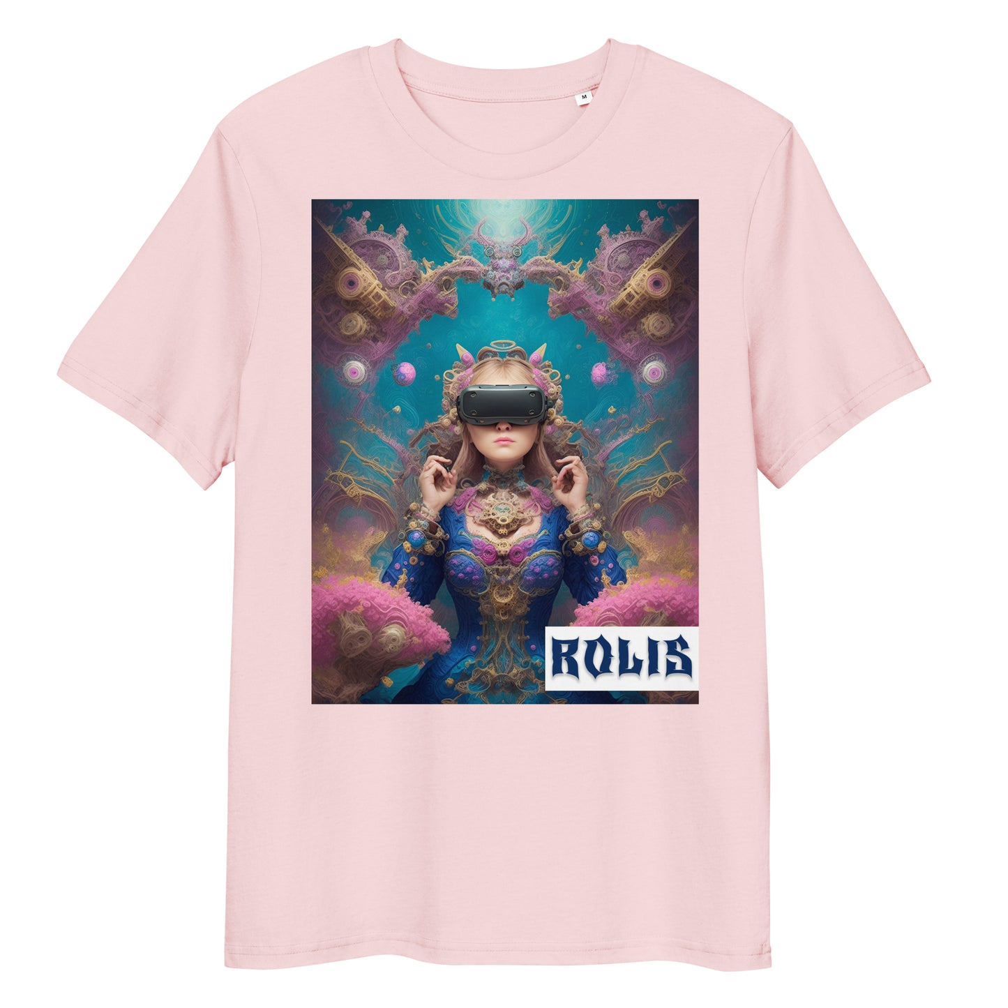 T-shirt unisex in cotone biologico. Collezione - ROLIS, Design - ANDRBEL STUDIO