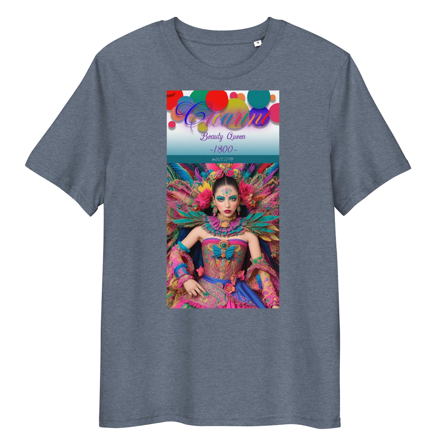 T-shirt unisex in cotone biologico. Collezione - Cicarini, Design - ANDRBEL STUDIO