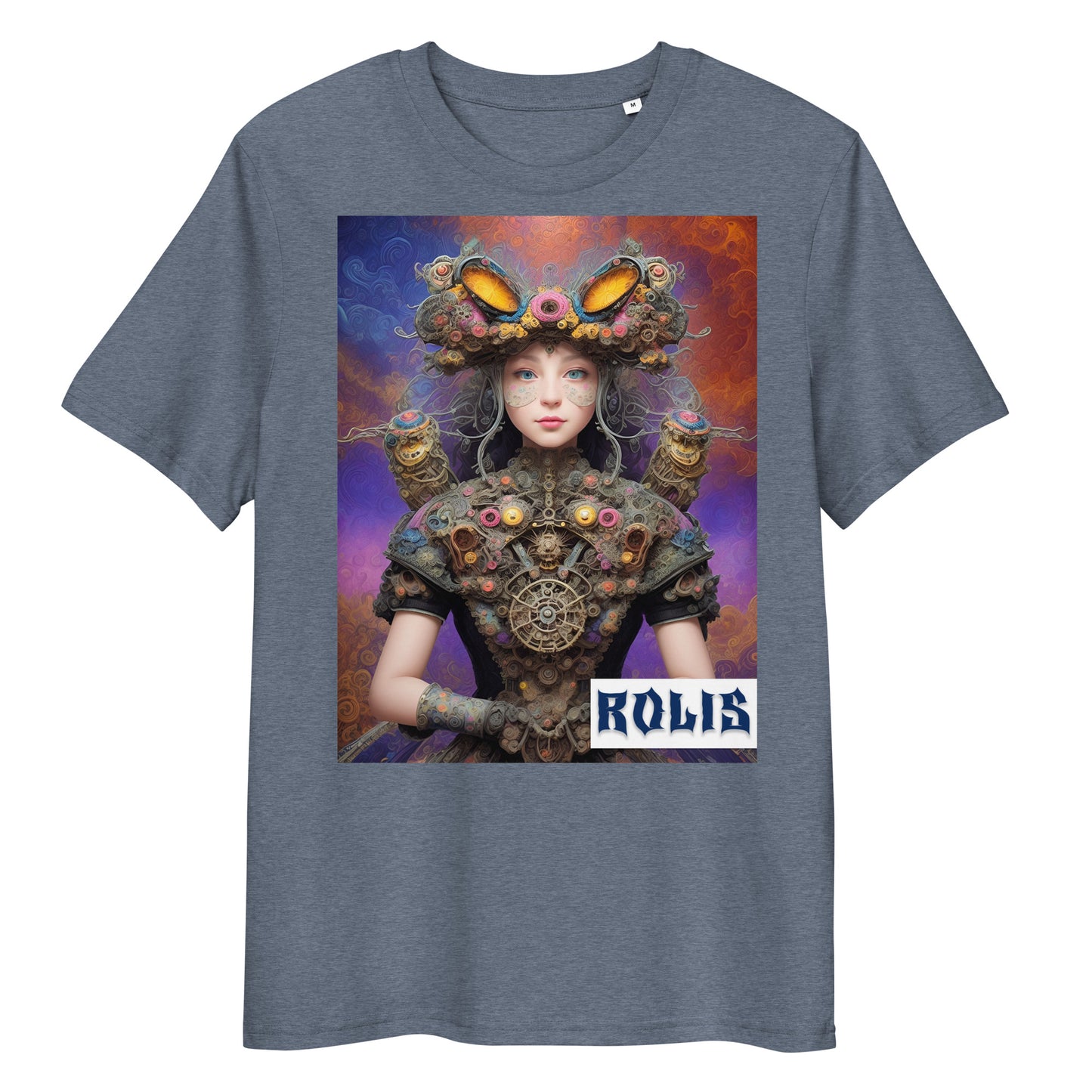 T-shirt unisex in cotone biologico. Collezione - ROLIS, Design - ANDRBEL STUDIO