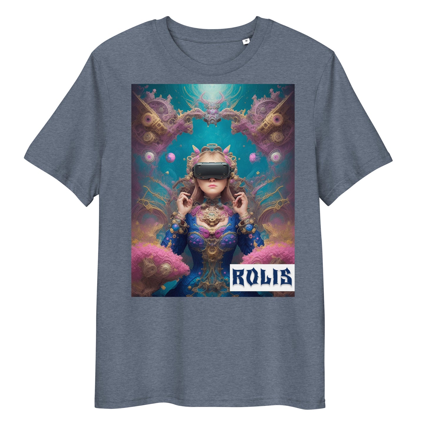 T-shirt unisex in cotone biologico. Collezione - ROLIS, Design - ANDRBEL STUDIO