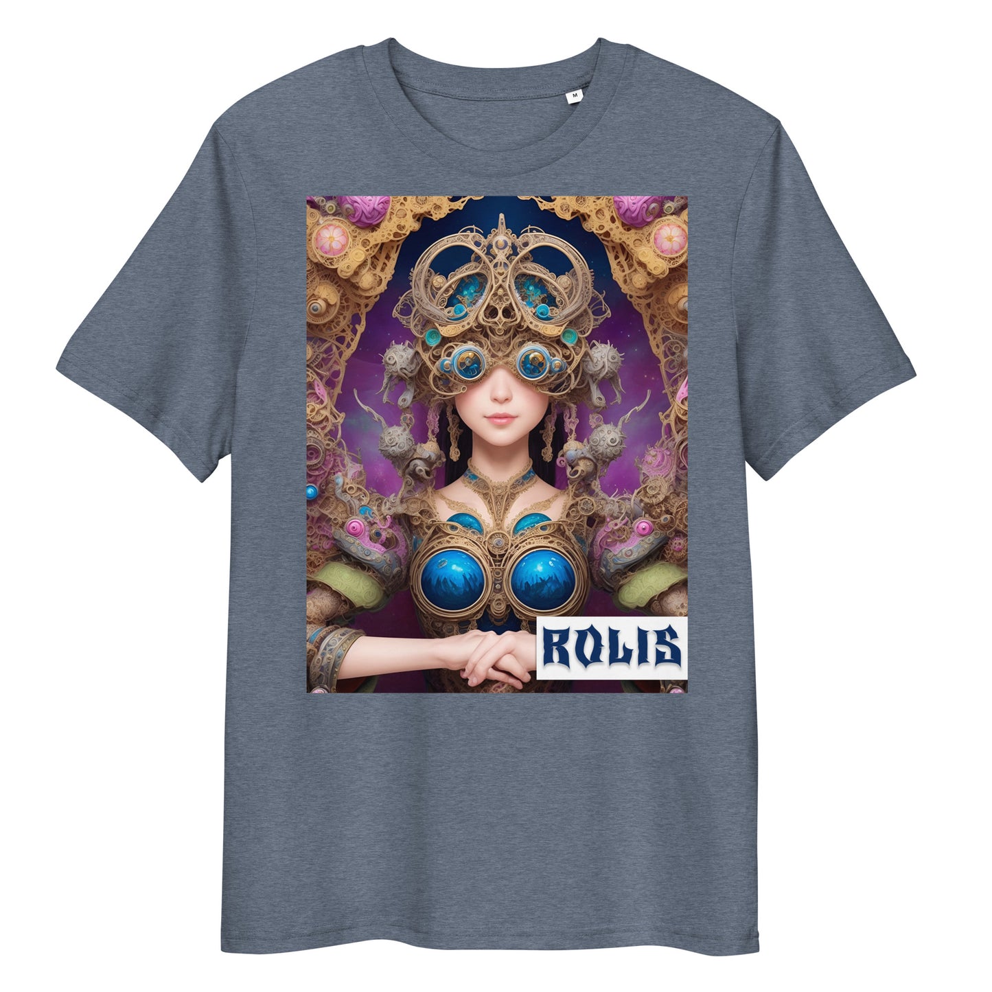 T-shirt unisex in cotone biologico. Collezione - ROLIS, Design - ANDRBEL STUDIO