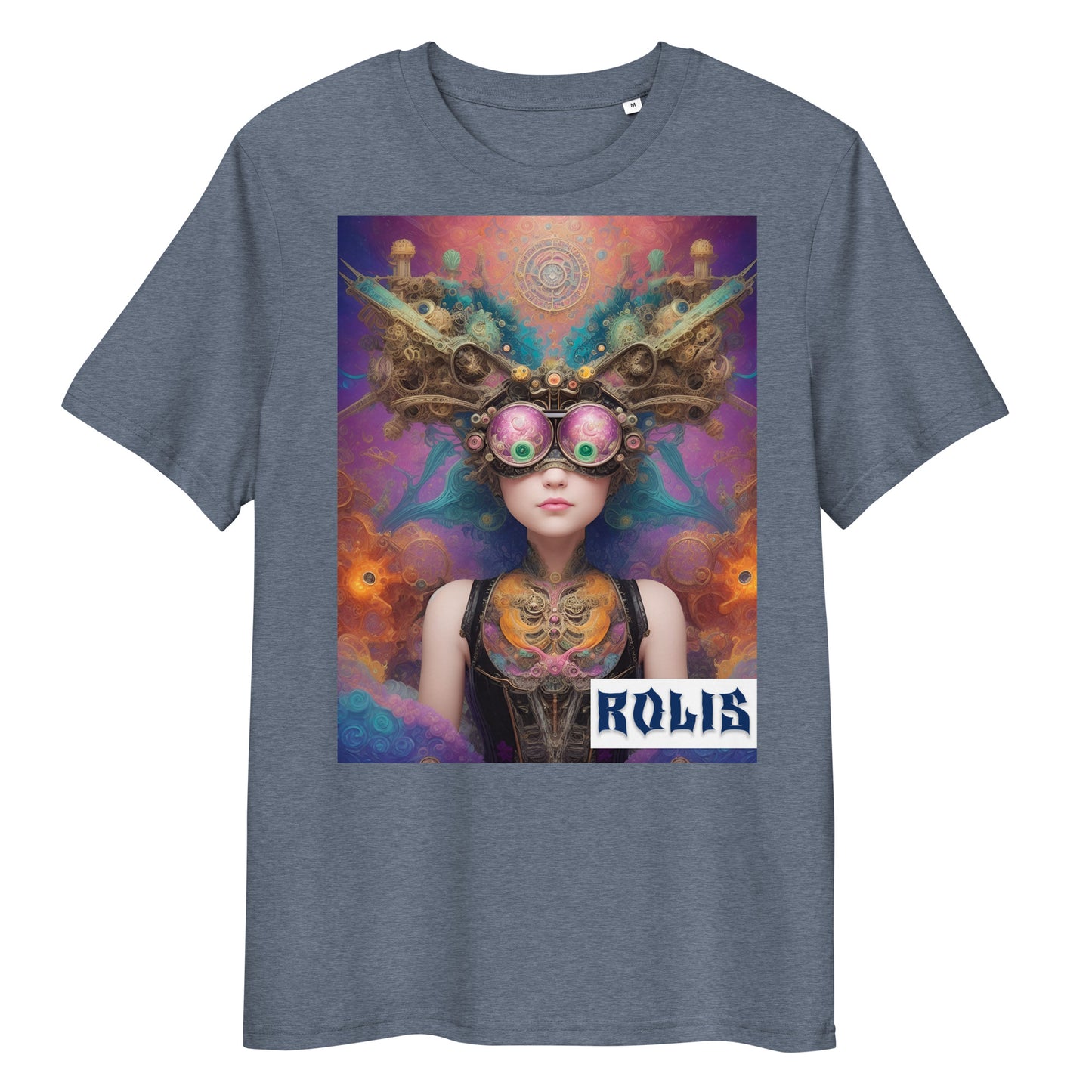 T-shirt unisex in cotone biologico. Collezione - ROLIS, Design - ANDRBEL STUDIO