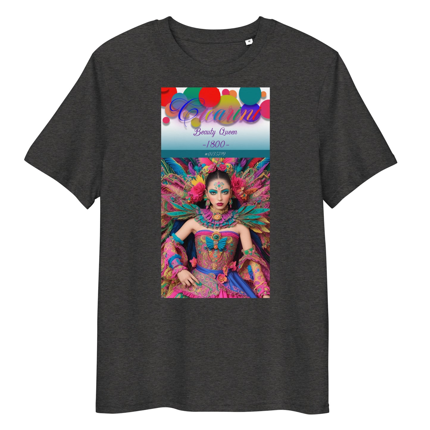 T-shirt unisex in cotone biologico. Collezione - Cicarini, Design - ANDRBEL STUDIO
