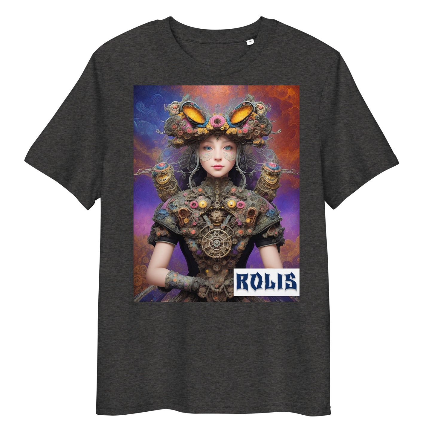 T-shirt unisex in cotone biologico. Collezione - ROLIS, Design - ANDRBEL STUDIO