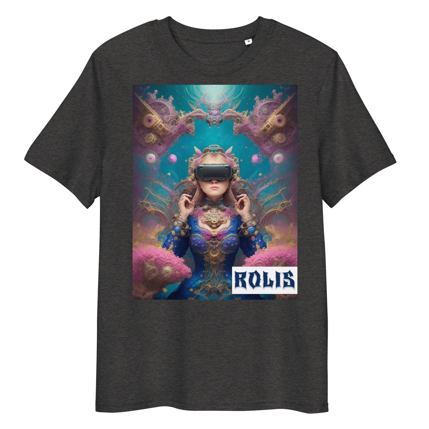 T-shirt unisex in cotone biologico. Collezione - ROLIS, Design - ANDRBEL STUDIO
