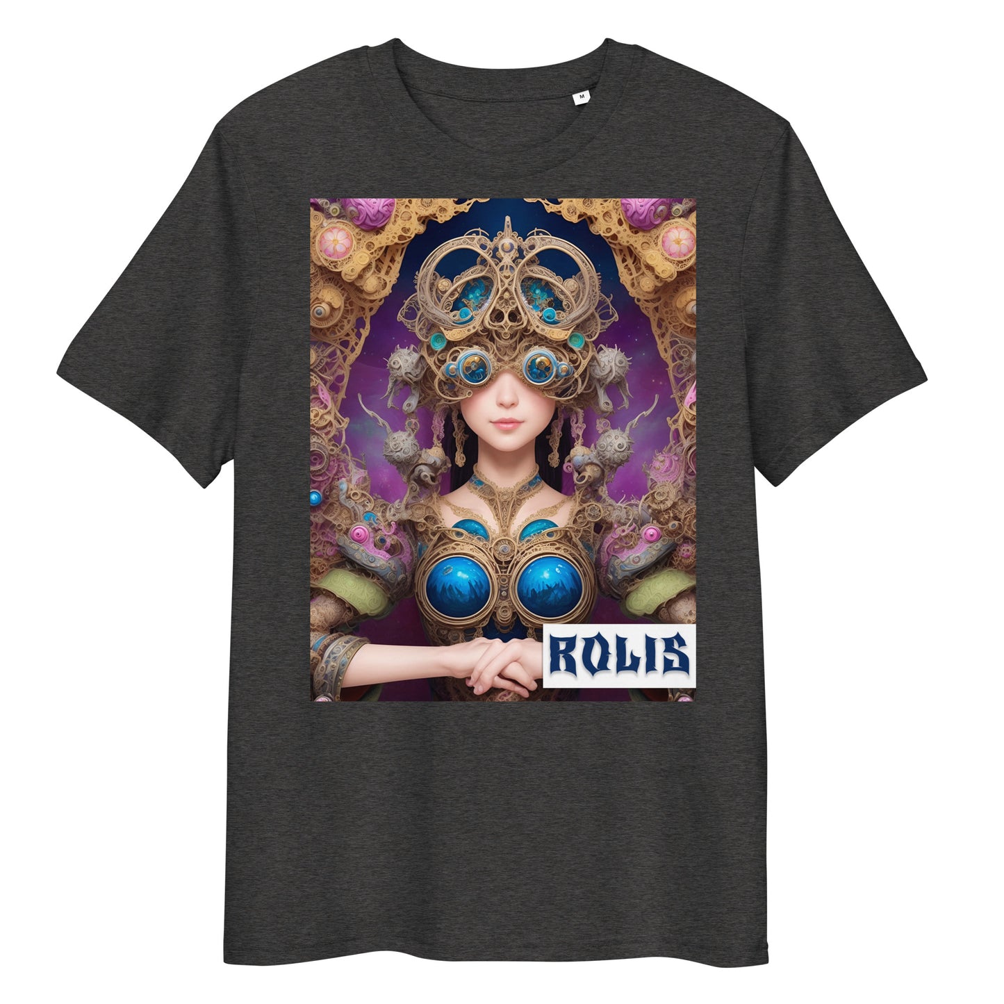 T-shirt unisex in cotone biologico. Collezione - ROLIS, Design - ANDRBEL STUDIO