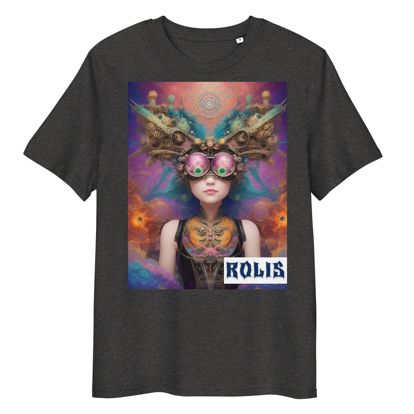 T-shirt unisex in cotone biologico. Collezione - ROLIS, Design - ANDRBEL STUDIO