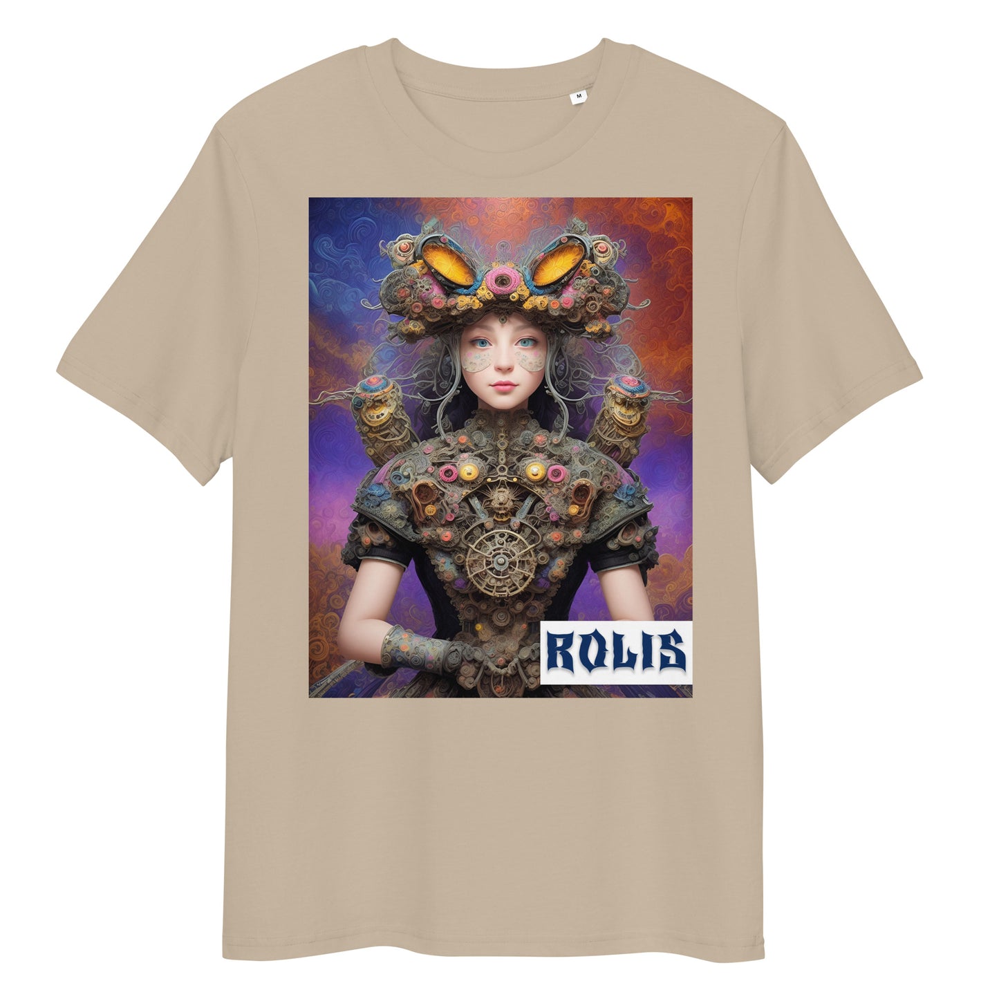 T-shirt unisex in cotone biologico. Collezione - ROLIS, Design - ANDRBEL STUDIO
