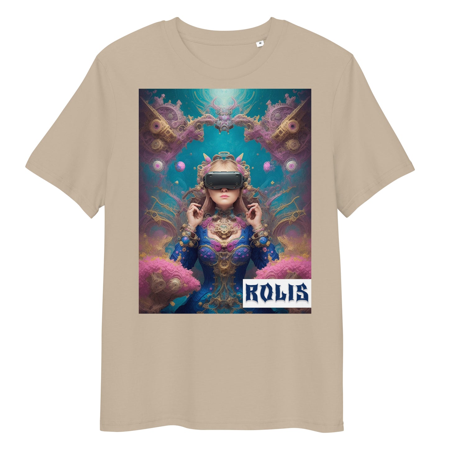 T-shirt unisex in cotone biologico. Collezione - ROLIS, Design - ANDRBEL STUDIO