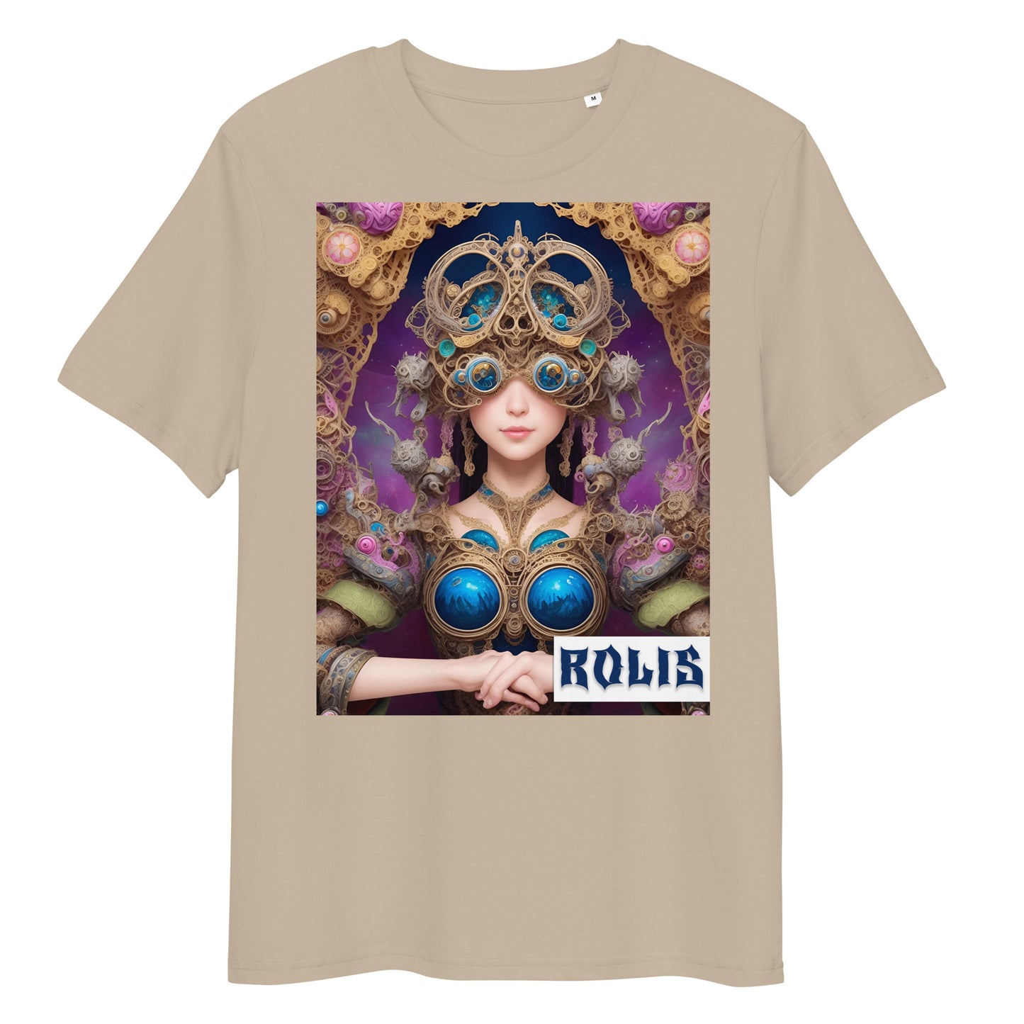 T-shirt unisex in cotone biologico. Collezione - ROLIS, Design - ANDRBEL STUDIO
