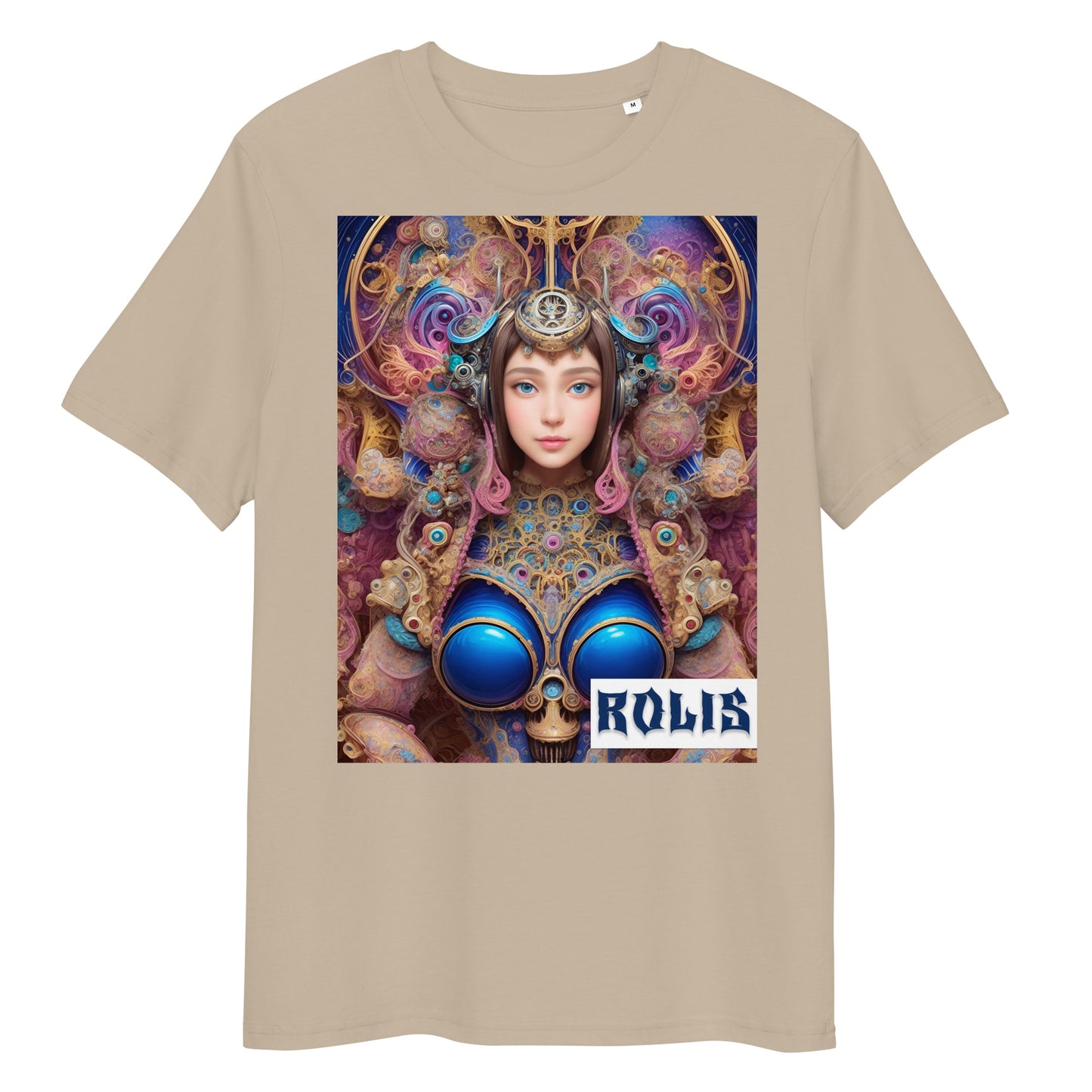 T-shirt unisex in cotone biologico. Collezione - ROLIS, Design - ANDRBEL STUDIO