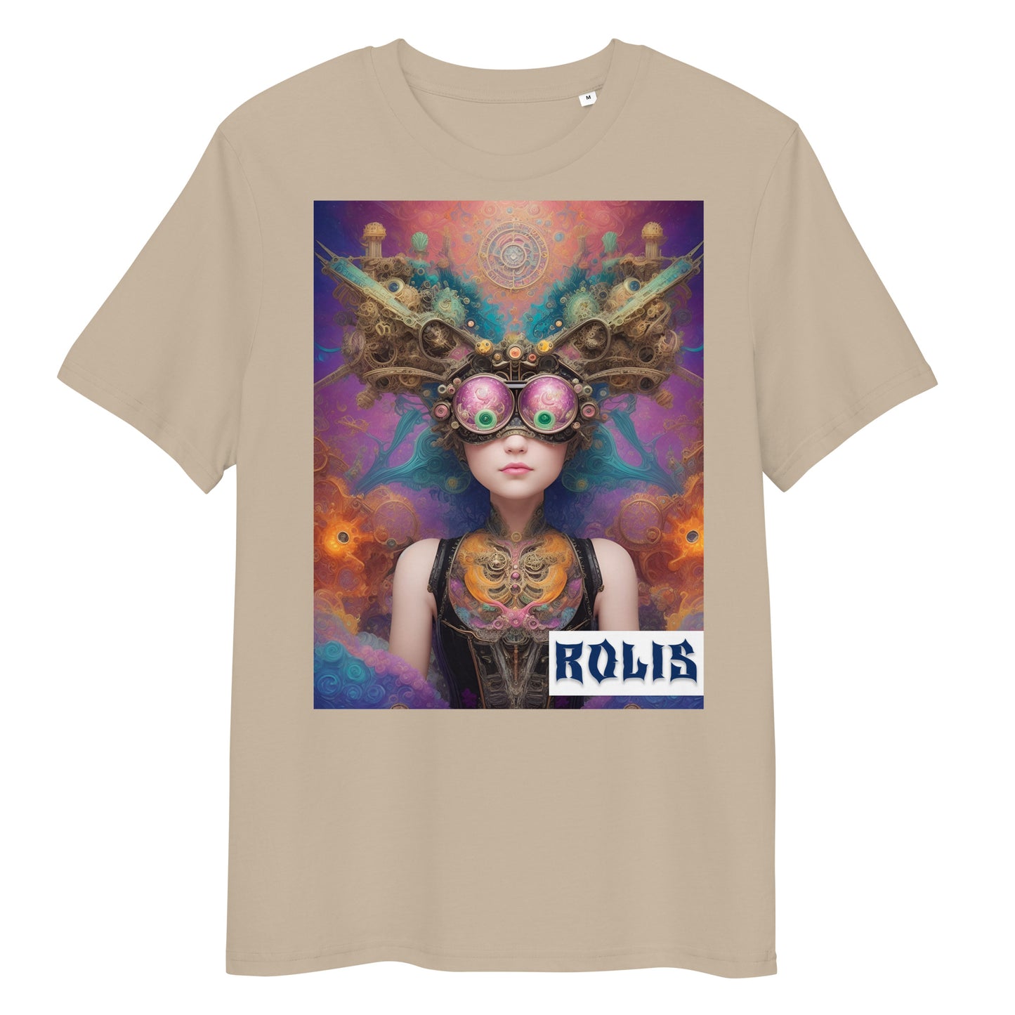 T-shirt unisex in cotone biologico. Collezione - ROLIS, Design - ANDRBEL STUDIO