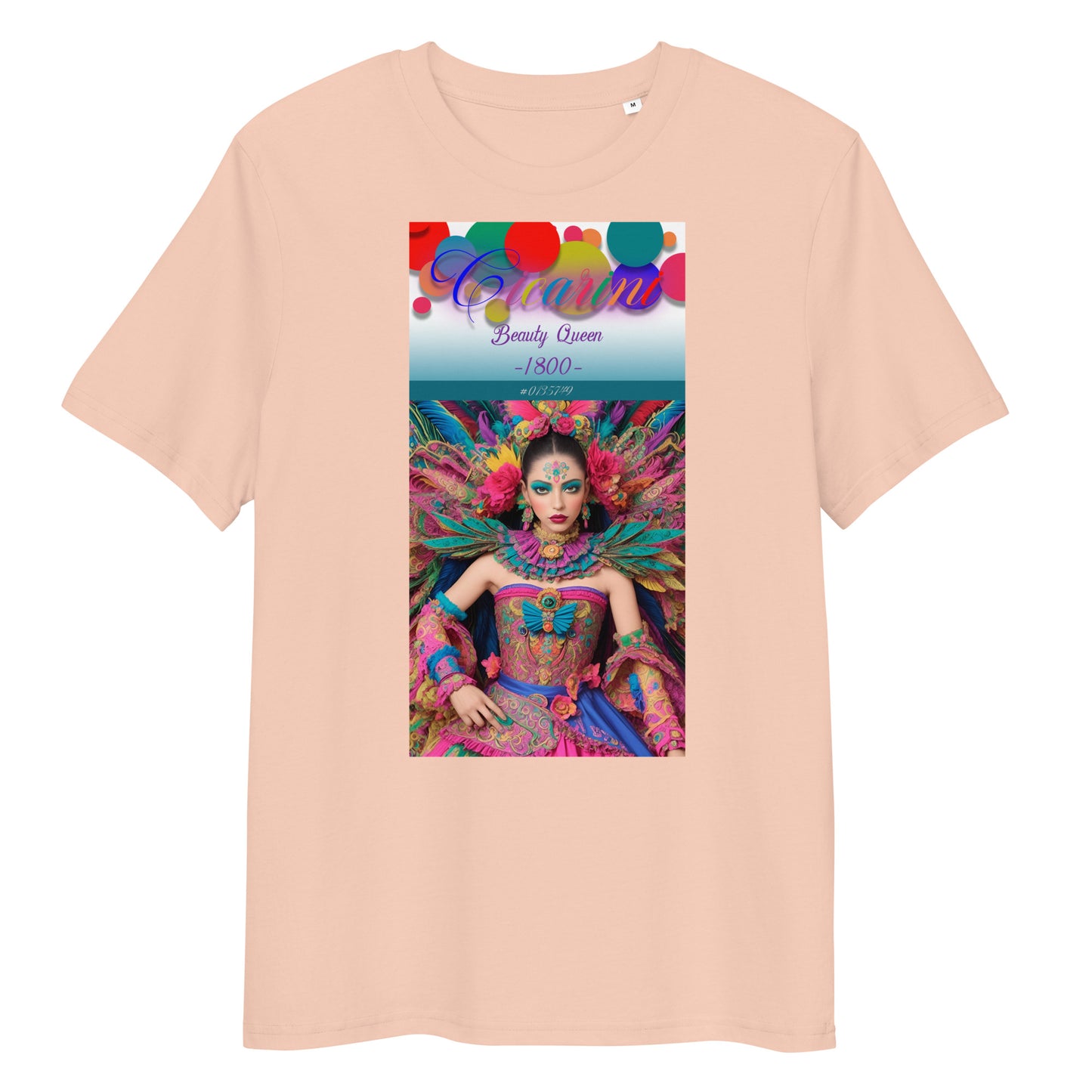 T-shirt unisex in cotone biologico. Collezione - Cicarini, Design - ANDRBEL STUDIO