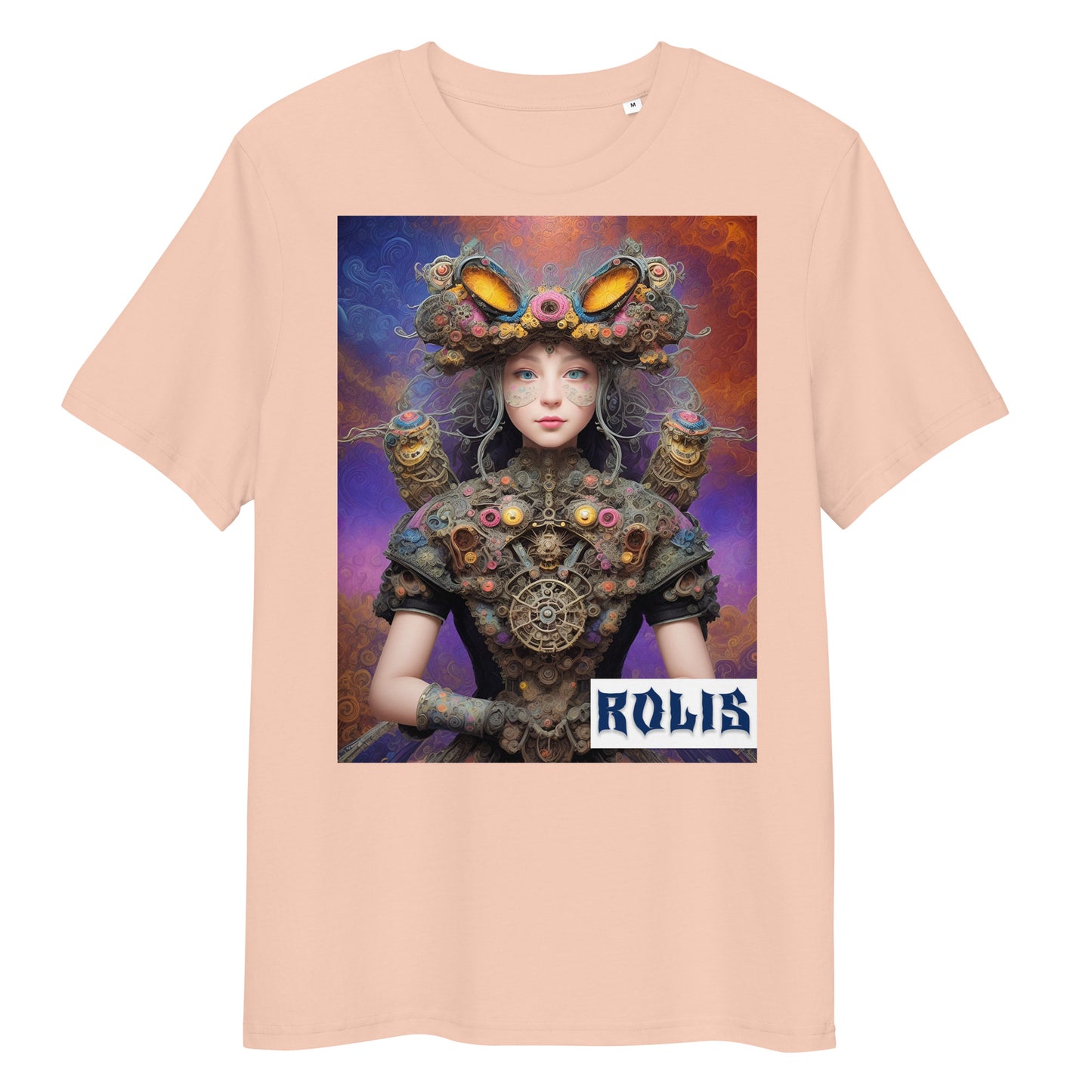 T-shirt unisex in cotone biologico. Collezione - ROLIS, Design - ANDRBEL STUDIO