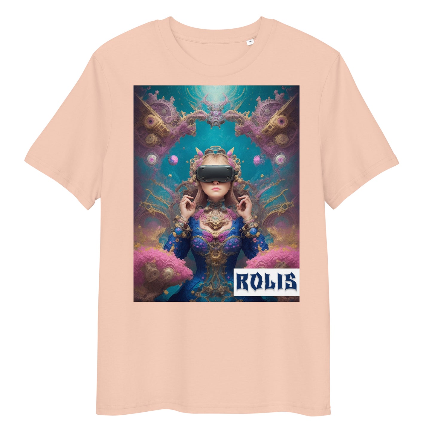 T-shirt unisex in cotone biologico. Collezione - ROLIS, Design - ANDRBEL STUDIO