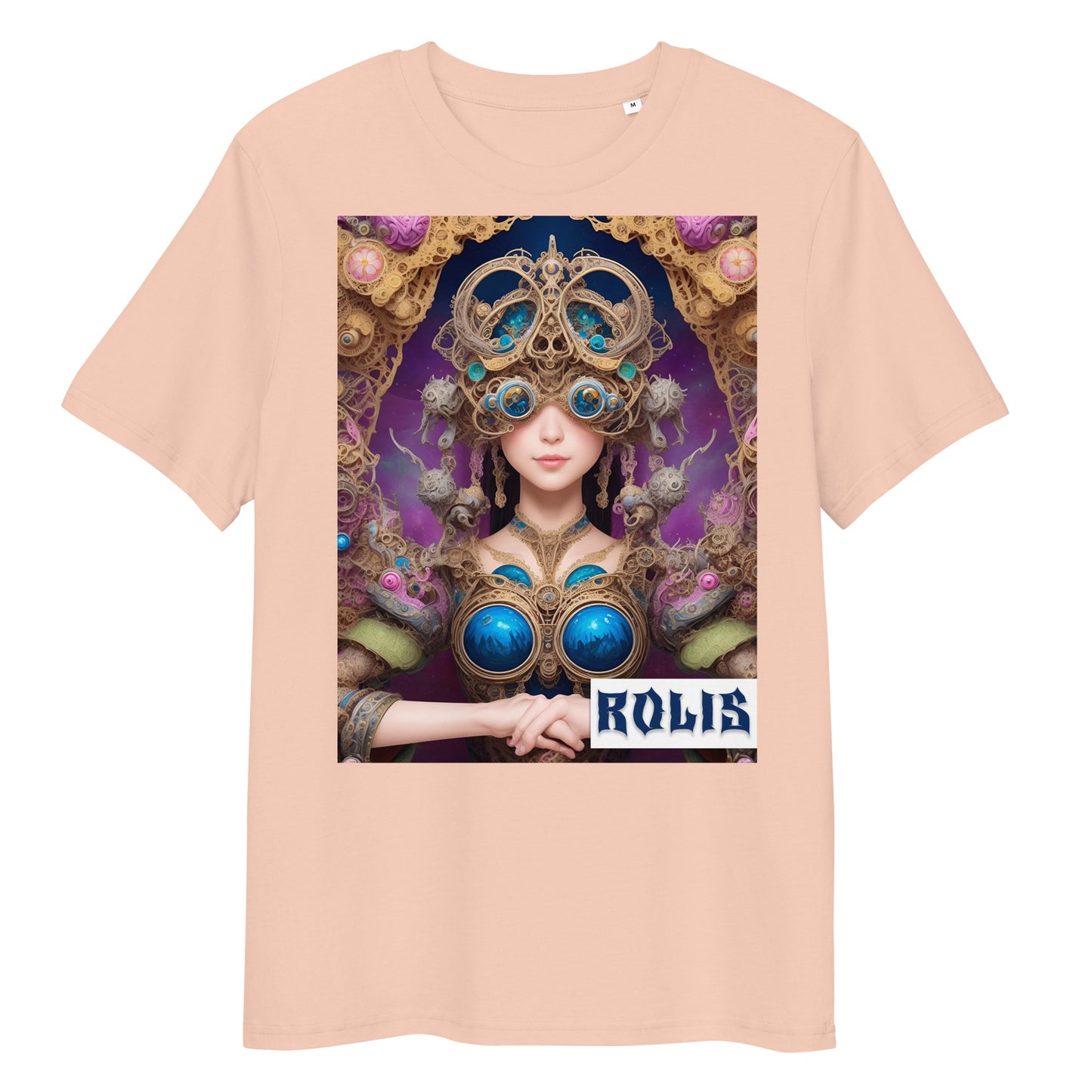 T-shirt unisex in cotone biologico. Collezione - ROLIS, Design - ANDRBEL STUDIO