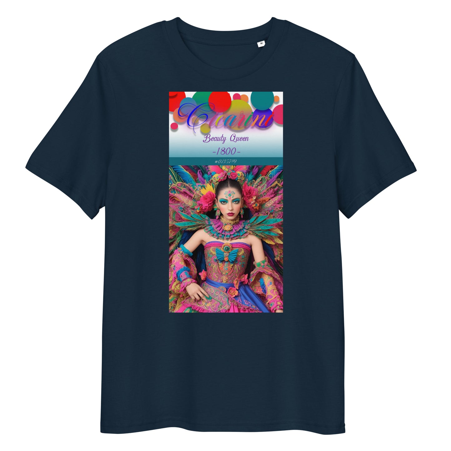 T-shirt unisex in cotone biologico. Collezione - Cicarini, Design - ANDRBEL STUDIO