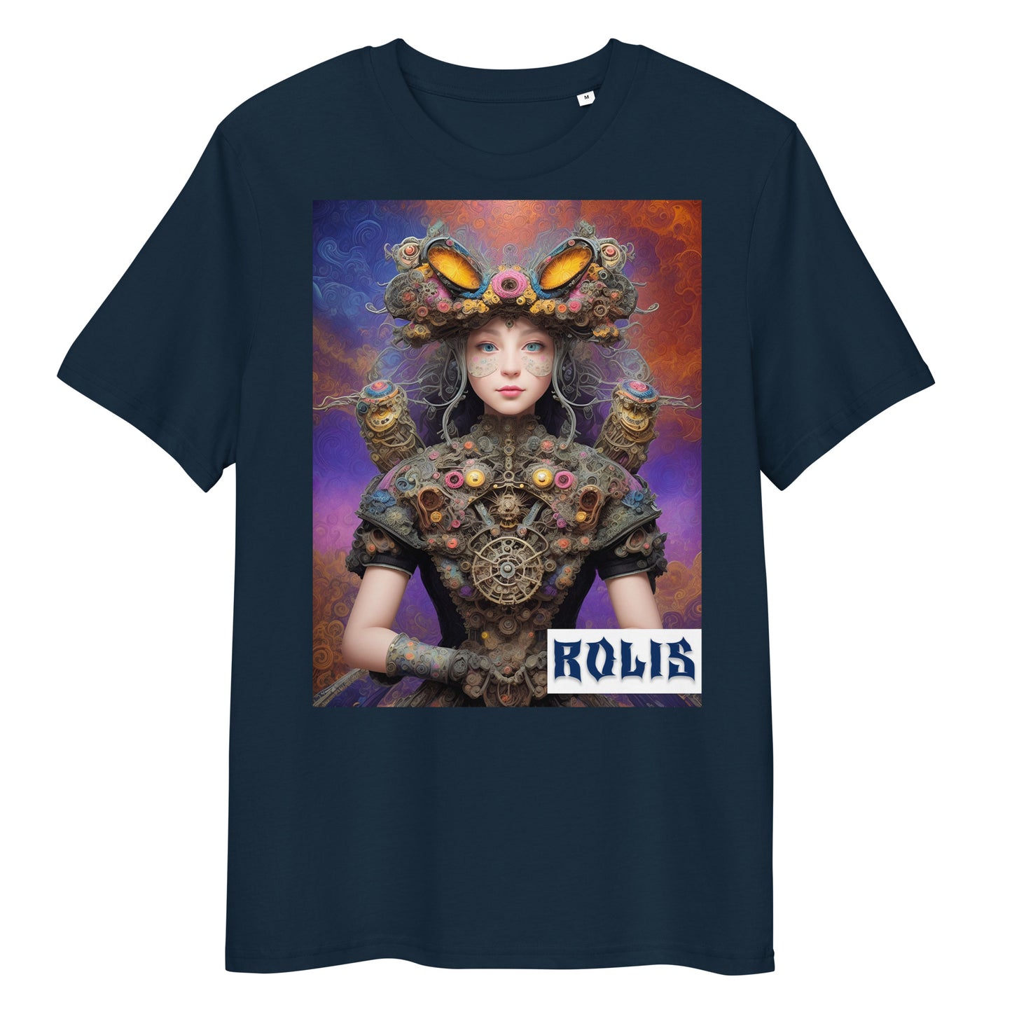 T-shirt unisex in cotone biologico. Collezione - ROLIS, Design - ANDRBEL STUDIO