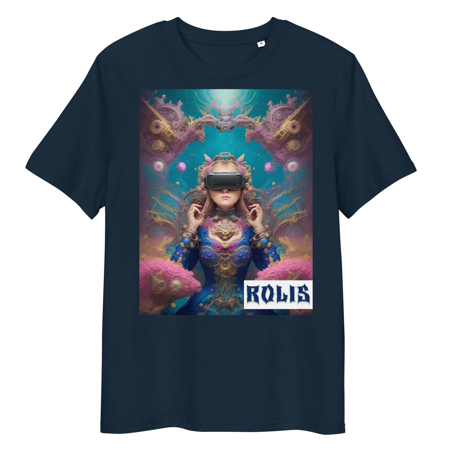 T-shirt unisex in cotone biologico. Collezione - ROLIS, Design - ANDRBEL STUDIO