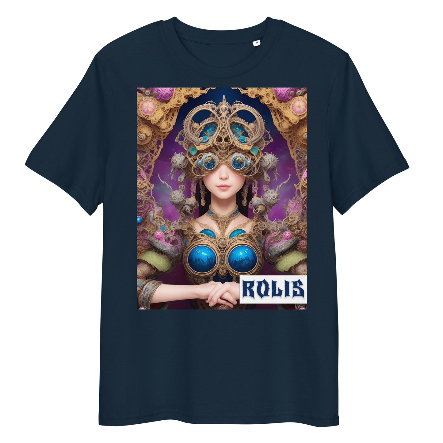 T-shirt unisex in cotone biologico. Collezione - ROLIS, Design - ANDRBEL STUDIO