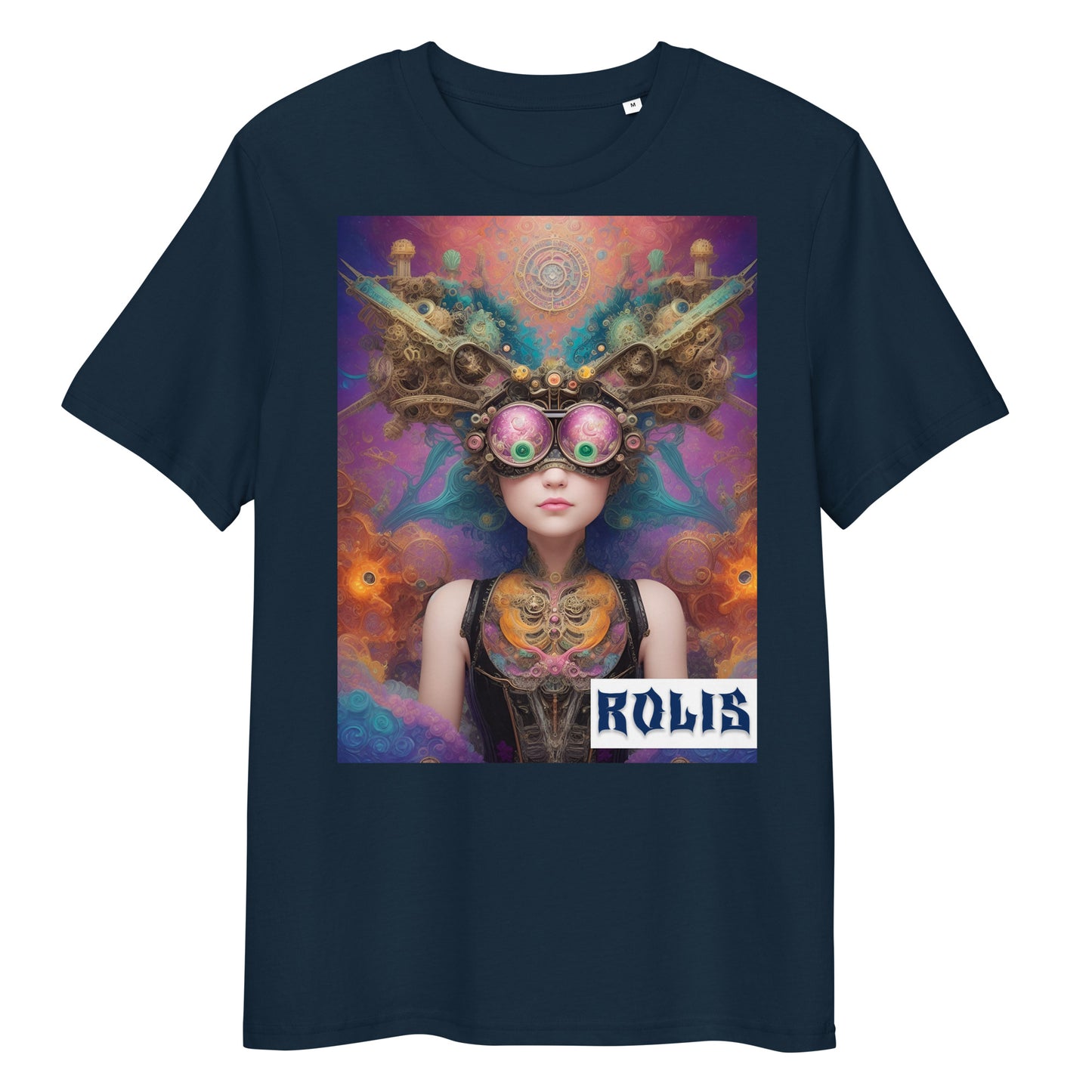 T-shirt unisex in cotone biologico. Collezione - ROLIS, Design - ANDRBEL STUDIO