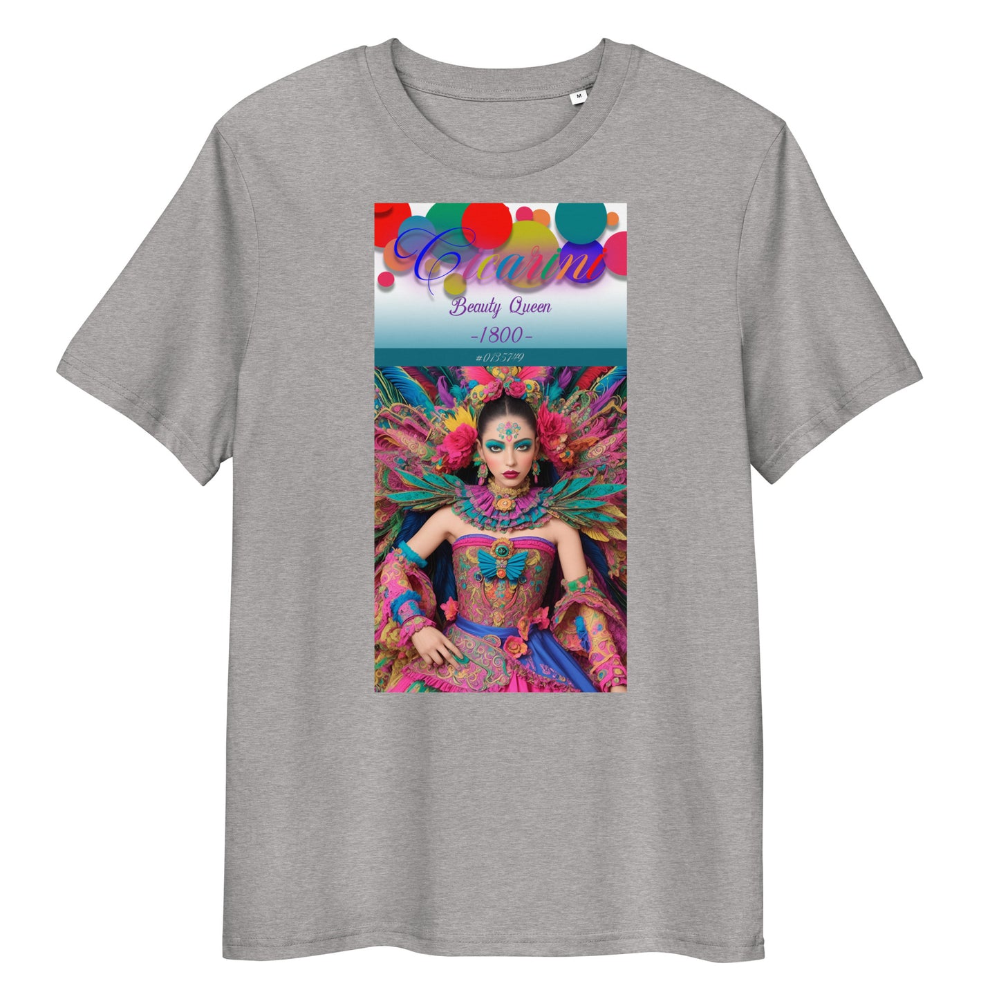 T-shirt unisex in cotone biologico. Collezione - Cicarini, Design - ANDRBEL STUDIO