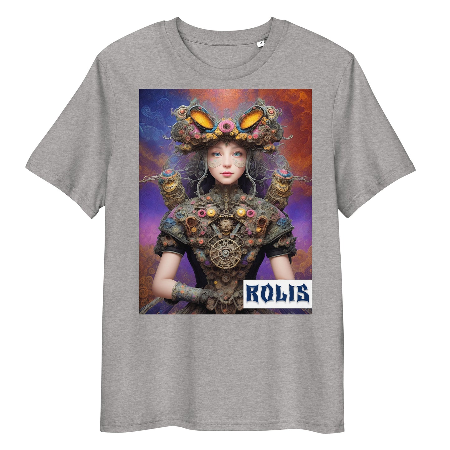 T-shirt unisex in cotone biologico. Collezione - ROLIS, Design - ANDRBEL STUDIO