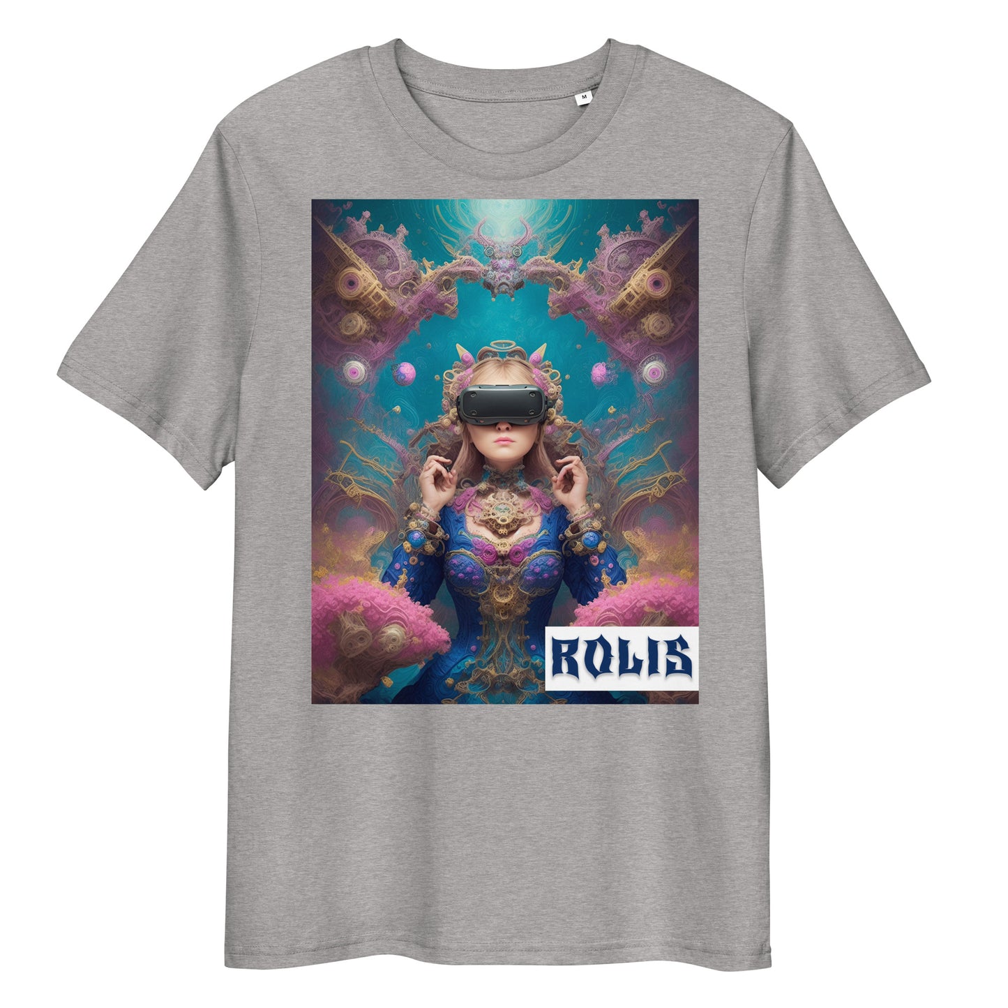 T-shirt unisex in cotone biologico. Collezione - ROLIS, Design - ANDRBEL STUDIO