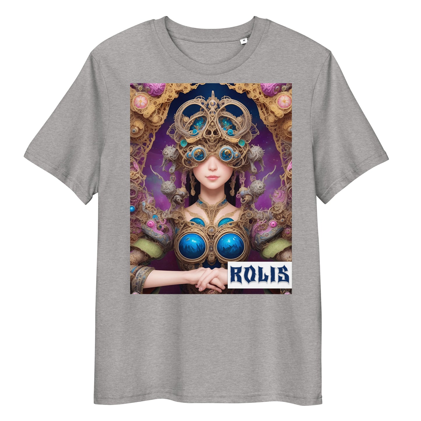 T-shirt unisex in cotone biologico. Collezione - ROLIS, Design - ANDRBEL STUDIO