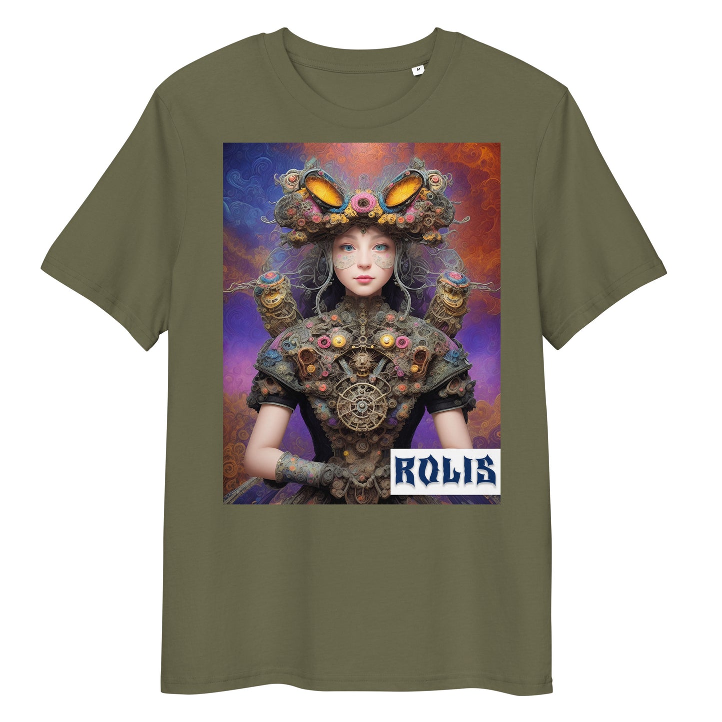 T-shirt unisex in cotone biologico. Collezione - ROLIS, Design - ANDRBEL STUDIO