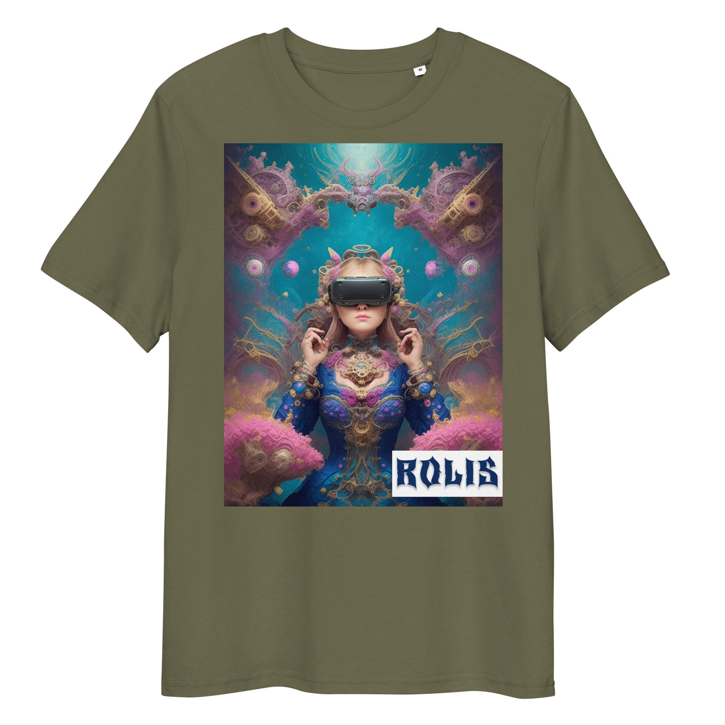 T-shirt unisex in cotone biologico. Collezione - ROLIS, Design - ANDRBEL STUDIO
