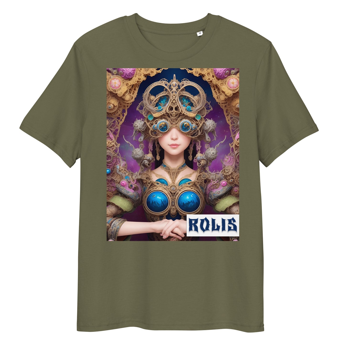 T-shirt unisex in cotone biologico. Collezione - ROLIS, Design - ANDRBEL STUDIO