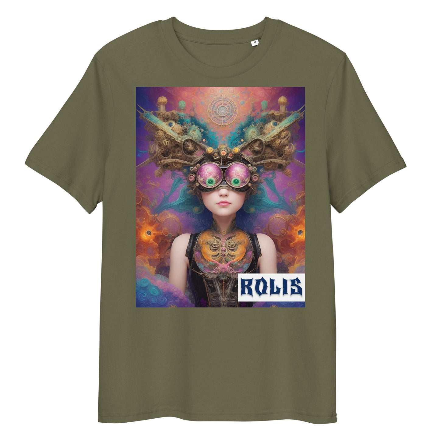 T-shirt unisex in cotone biologico. Collezione - ROLIS, Design - ANDRBEL STUDIO