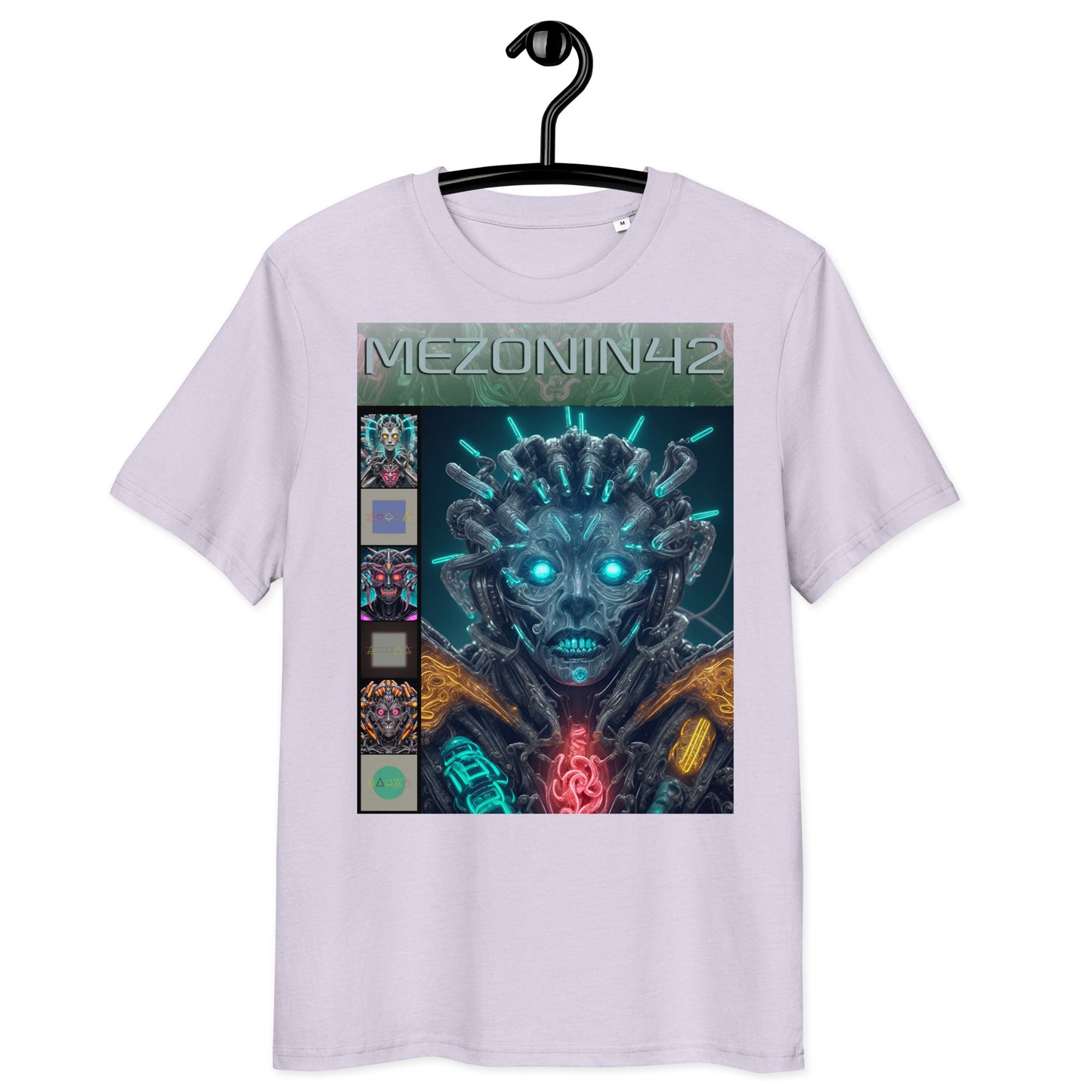 Unisex organic cotton t-shirt. Collection - MEZONIN 42, Design - ANDRBEL STUDIO