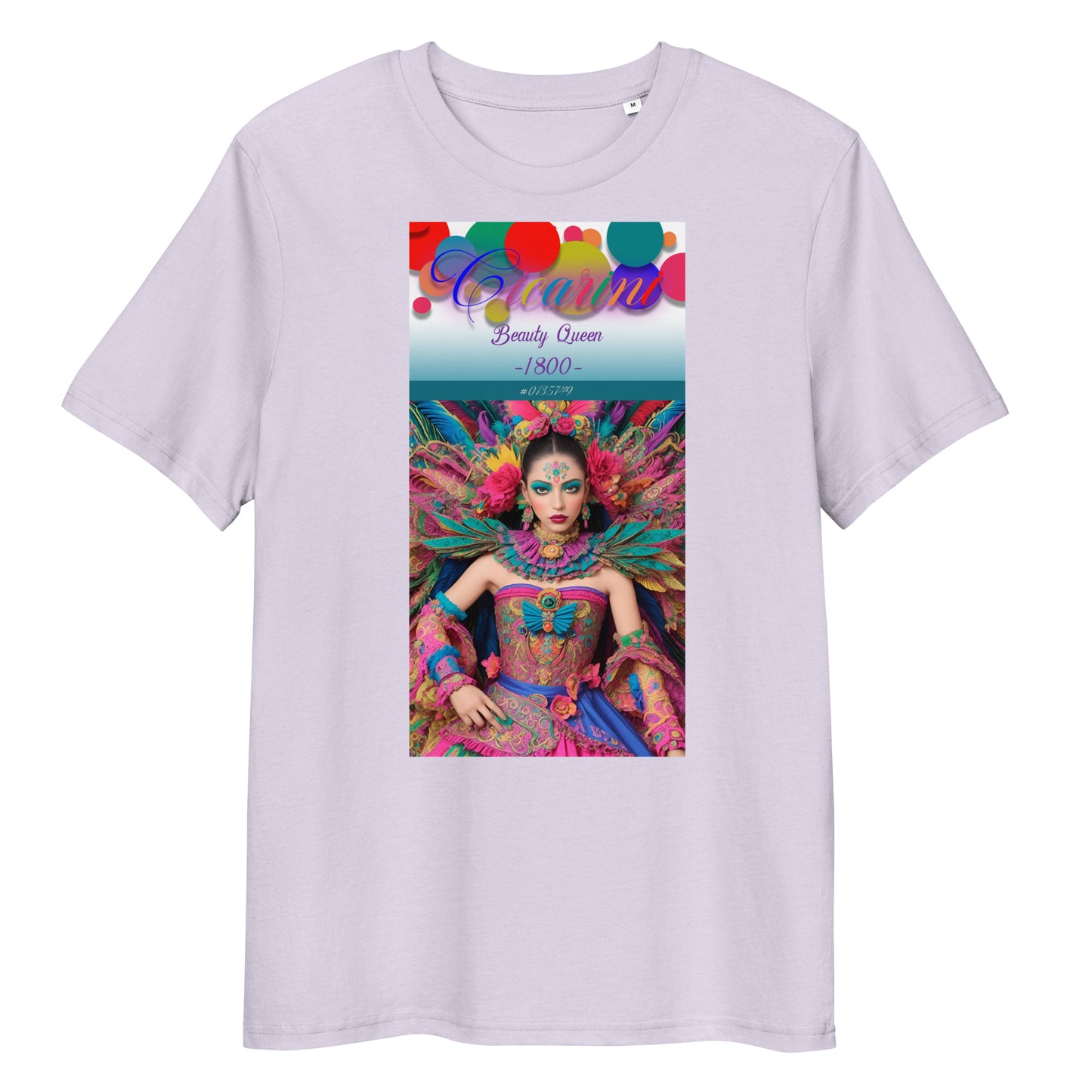 T-shirt unisex in cotone biologico. Collezione - Cicarini, Design - ANDRBEL STUDIO
