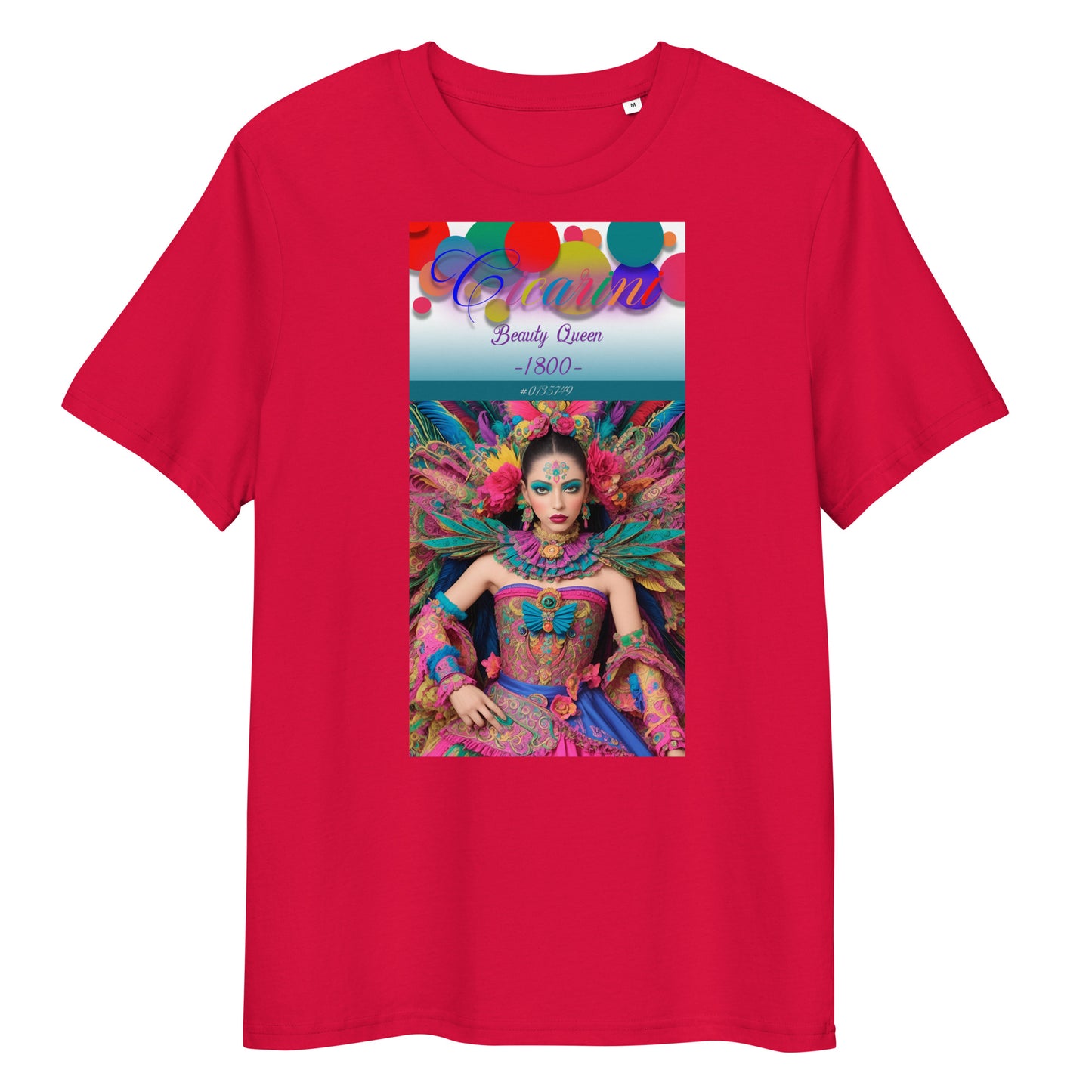 T-shirt unisex in cotone biologico. Collezione - Cicarini, Design - ANDRBEL STUDIO