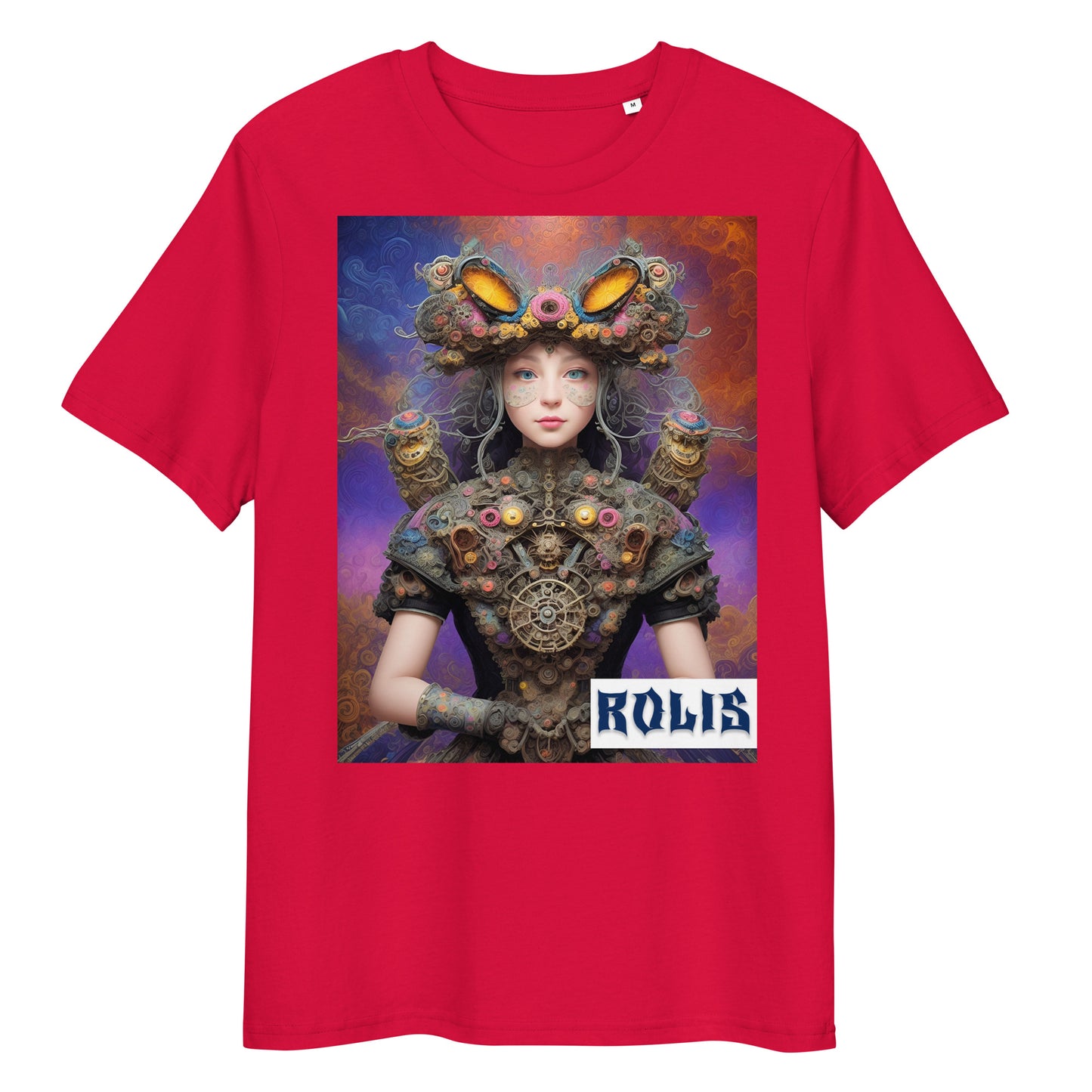 T-shirt unisex in cotone biologico. Collezione - ROLIS, Design - ANDRBEL STUDIO