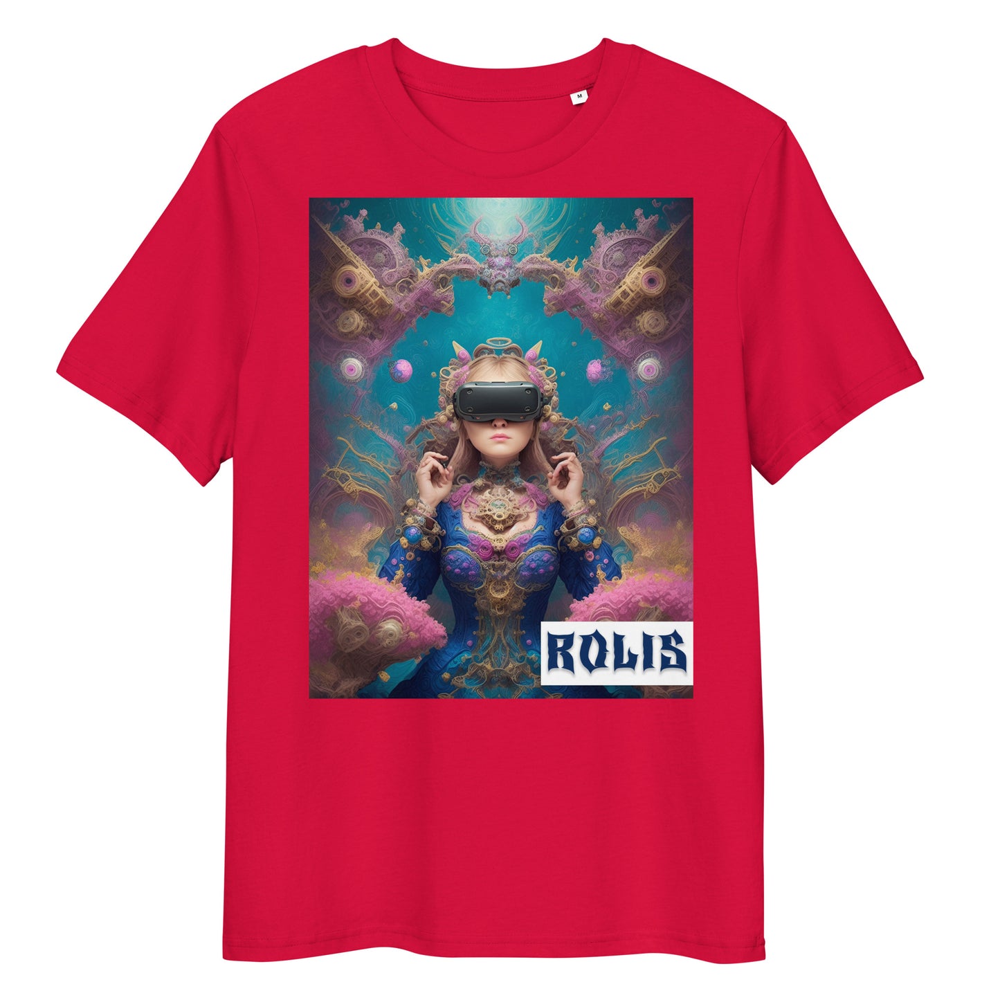 T-shirt unisex in cotone biologico. Collezione - ROLIS, Design - ANDRBEL STUDIO
